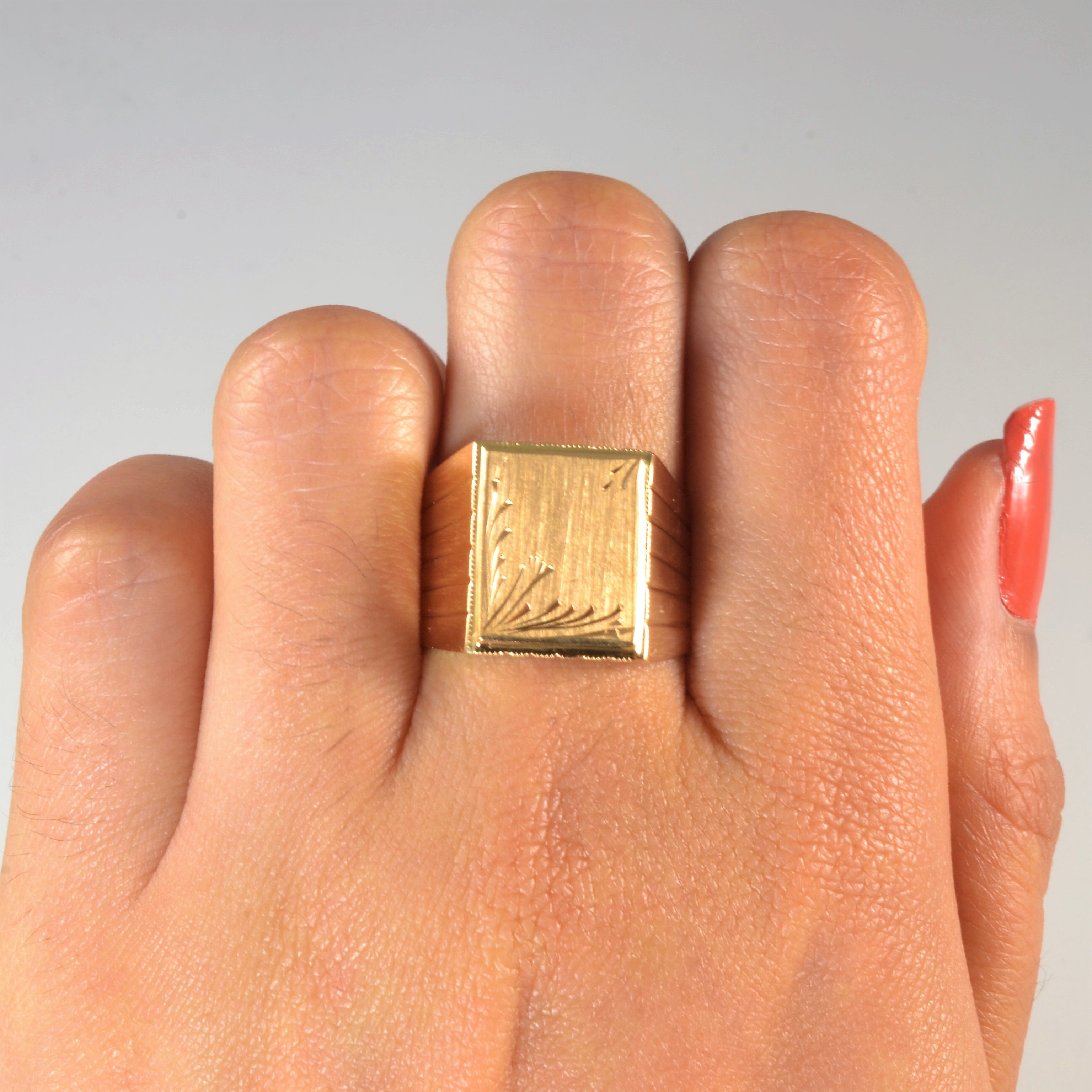 Large Signet Ring | SZ 11.75 |