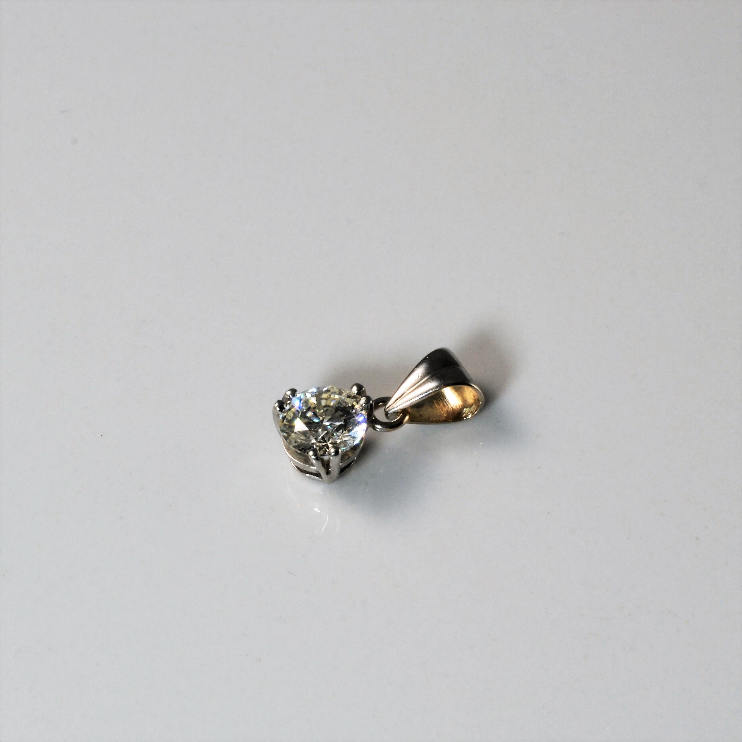 Solitaire Diamond Pendant | 0.67ct |
