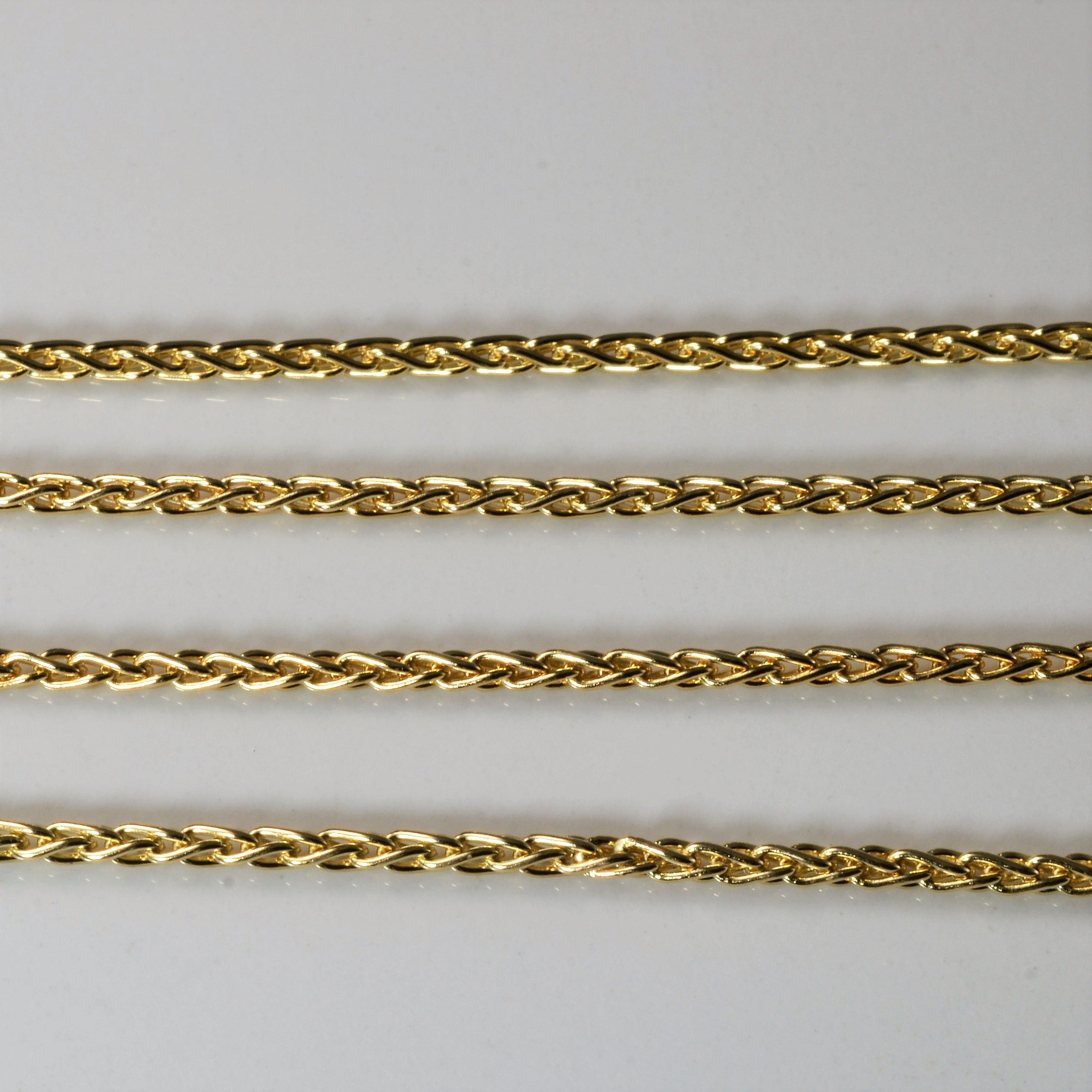 14k Yellow Gold Wheat Chain | 26" |