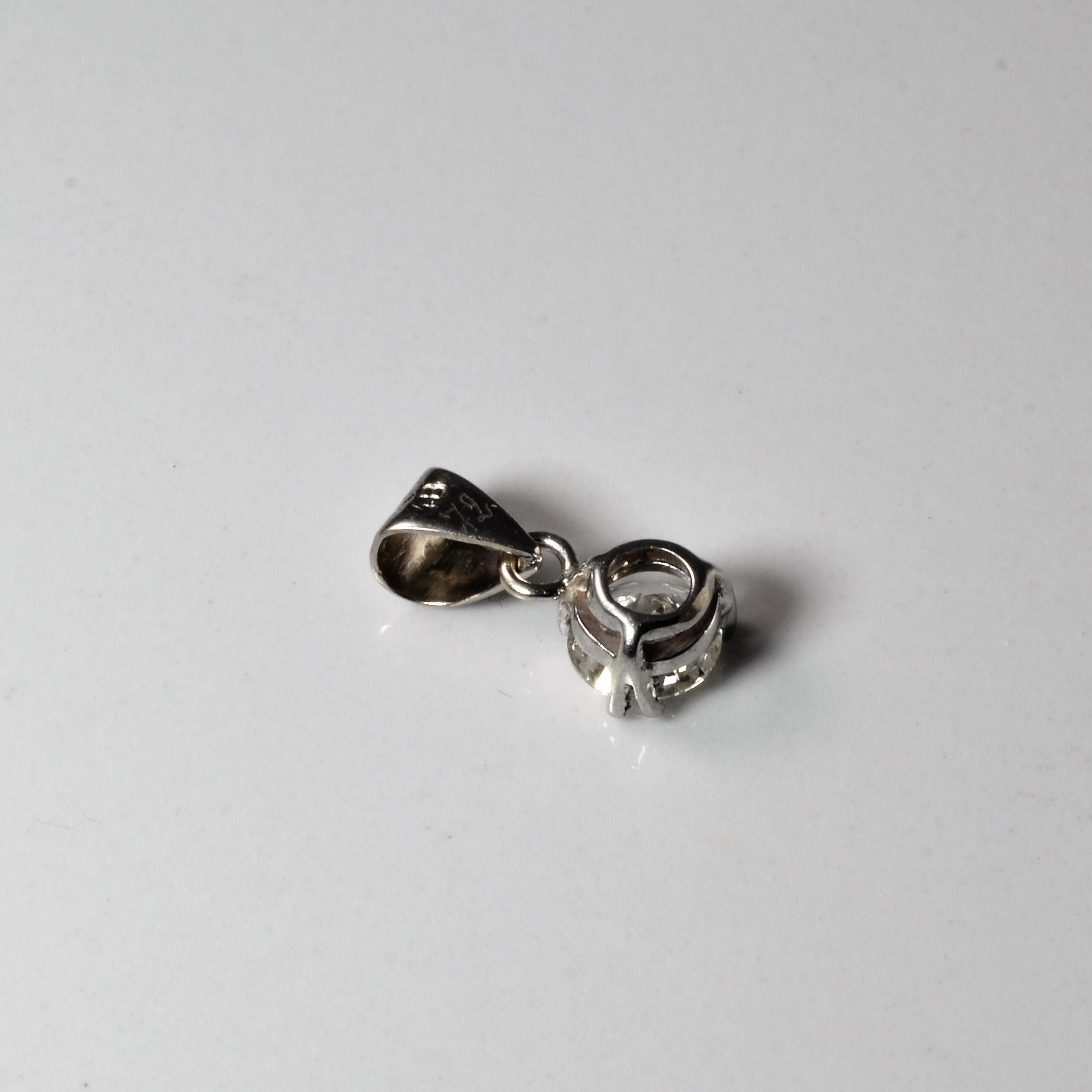 Solitaire Diamond Pendant | 0.67ct |
