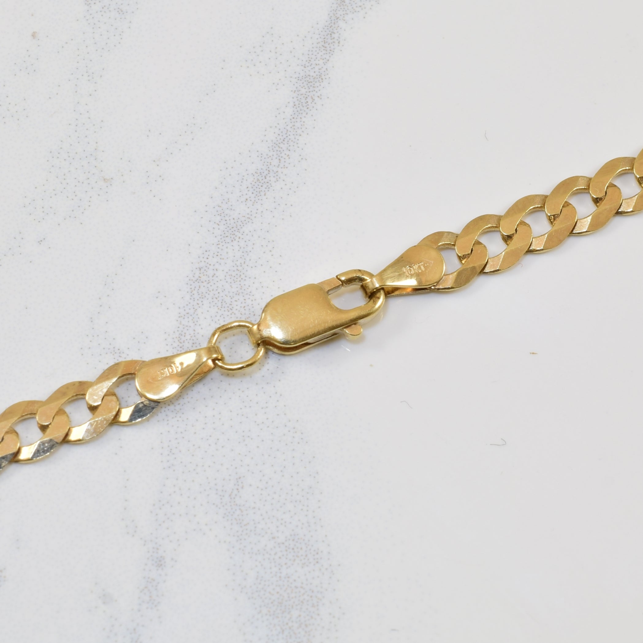 10k Yellow Gold Curb Chain | 20" |