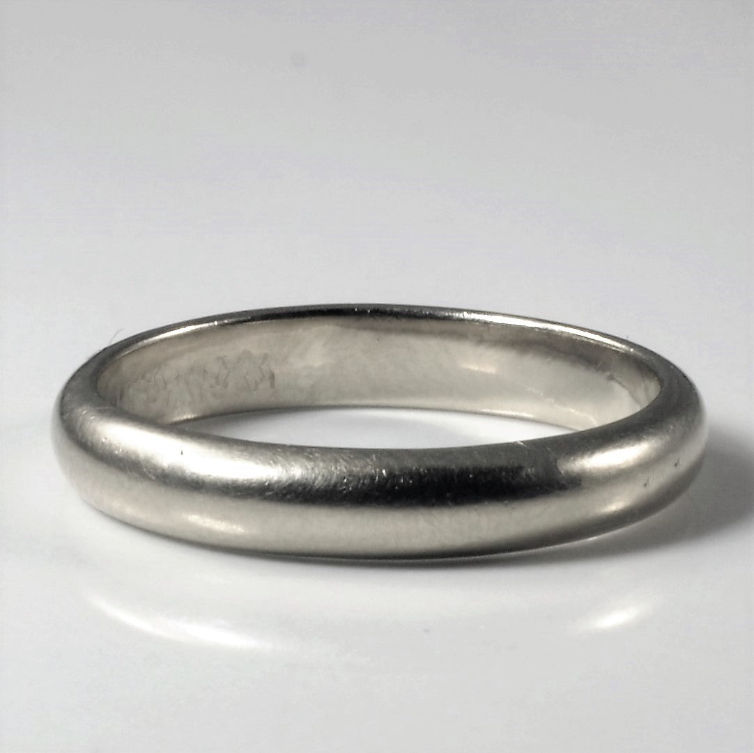 18k White Gold Band | SZ 8.5 |