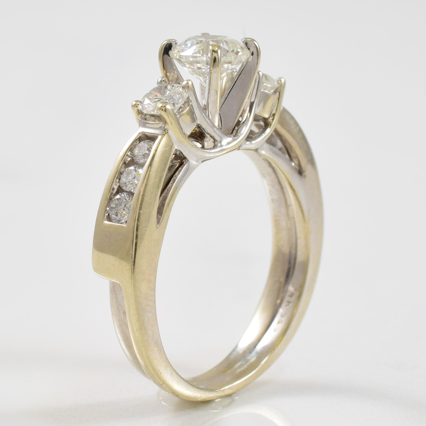 Cathedral Diamond Engagement Ring | 1.40ctw | SZ 6.5 |