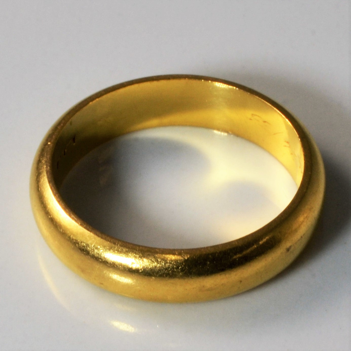 Early 1900s Yellow Gold Band | SZ 6.5 |