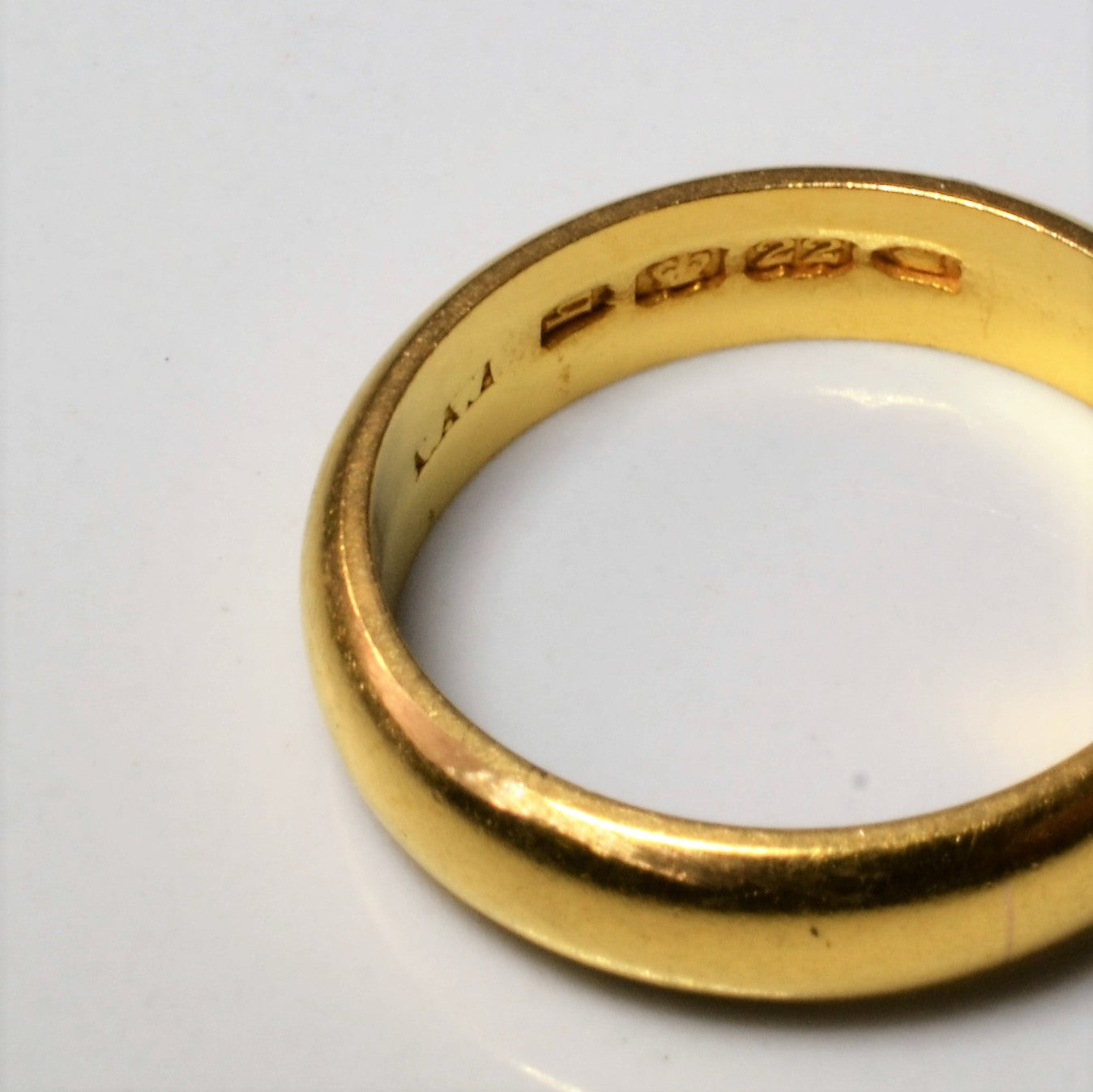 Early 1900s Yellow Gold Band | SZ 6.5 |