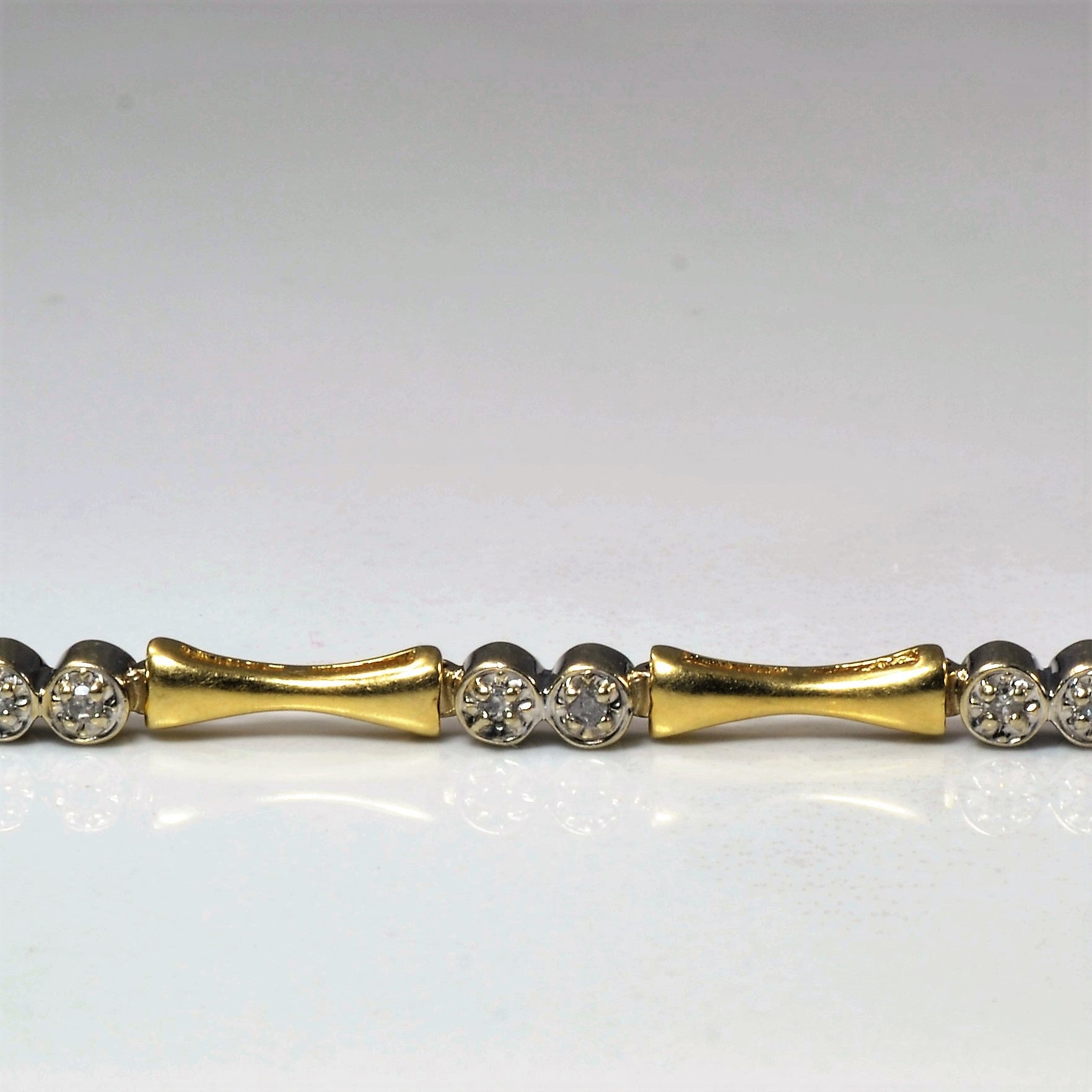 Diamond Chain Bracelet | 0.20ctw | 7" |