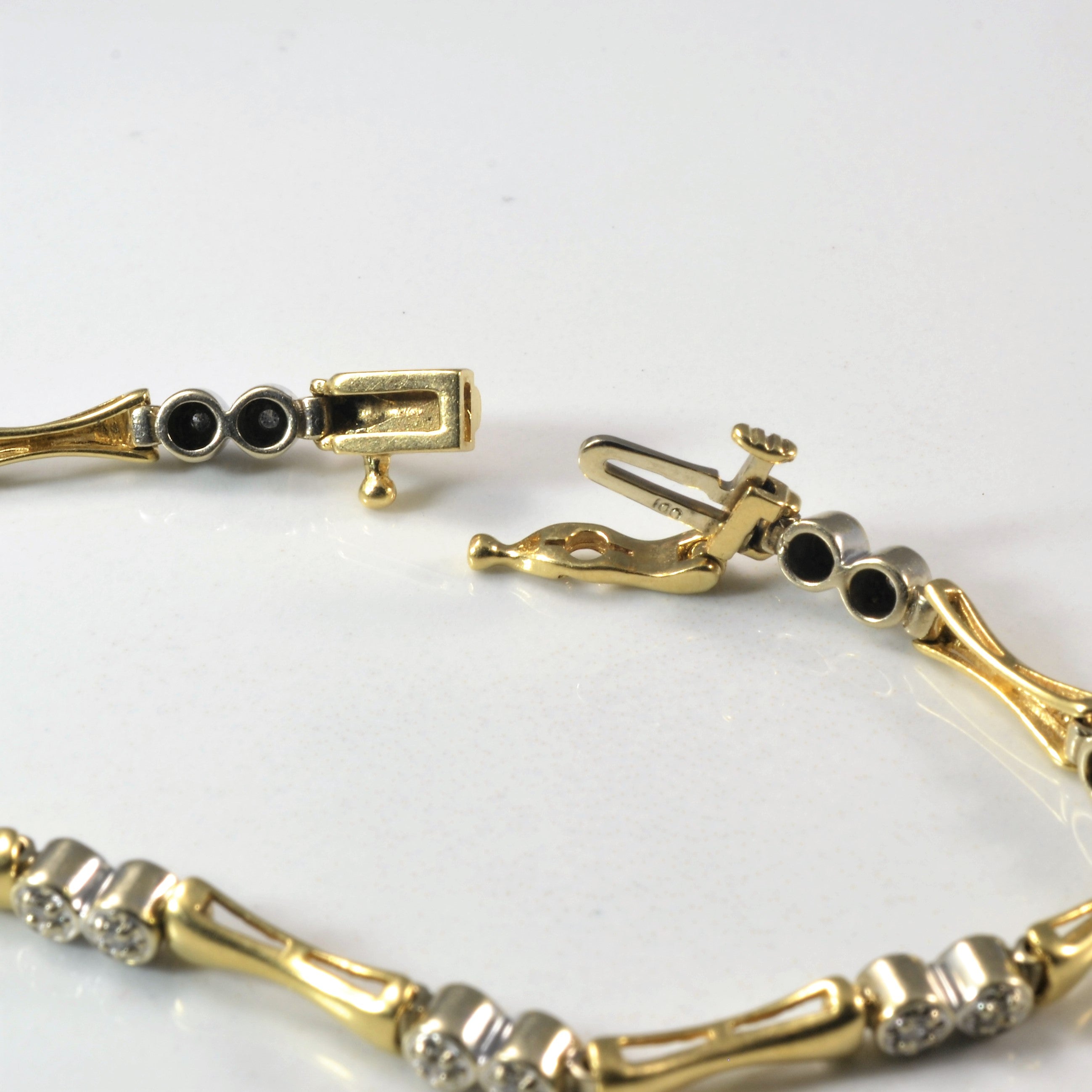 Diamond Chain Bracelet | 0.20ctw | 7" |