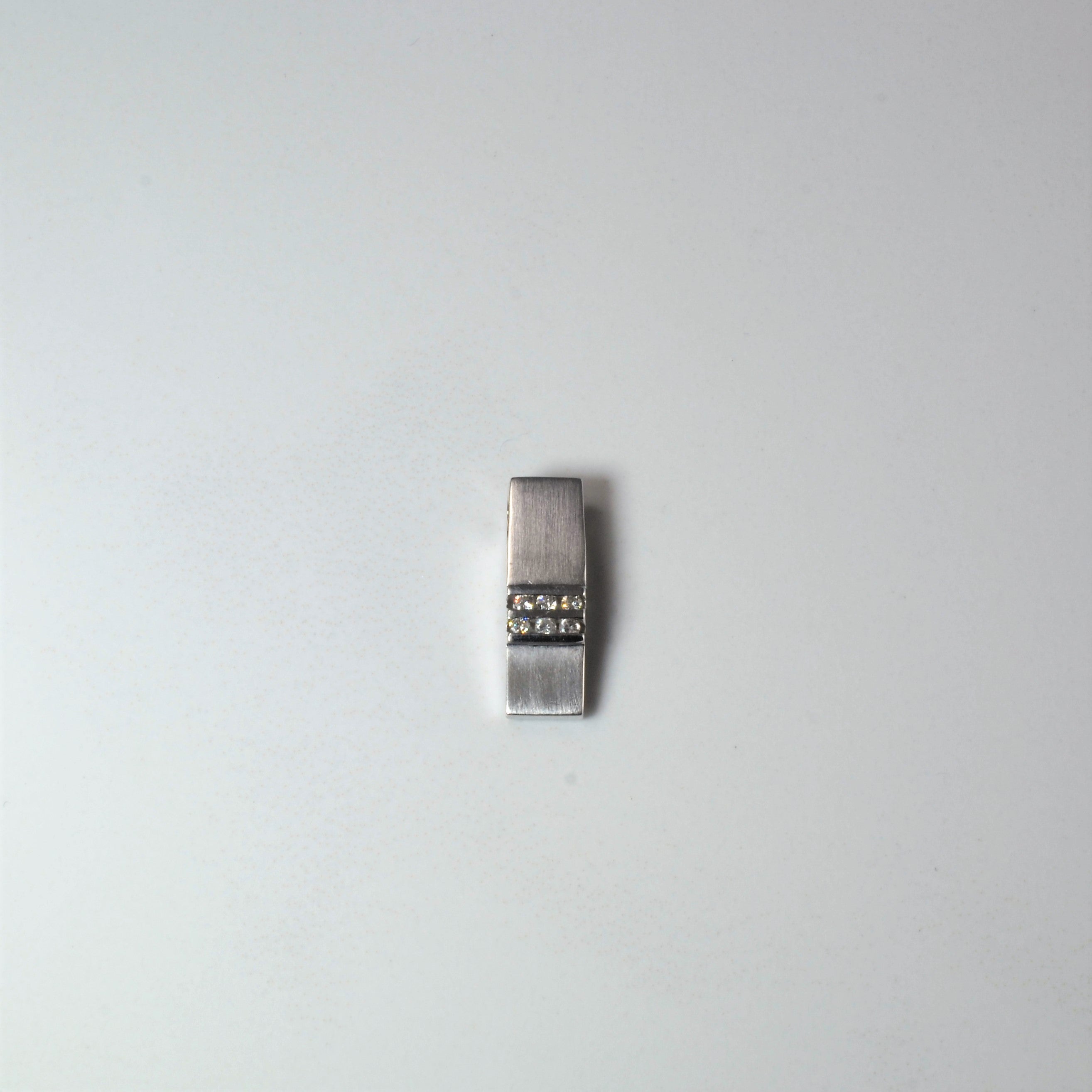 Channel Set Diamond Pendant | 0.06cwt |