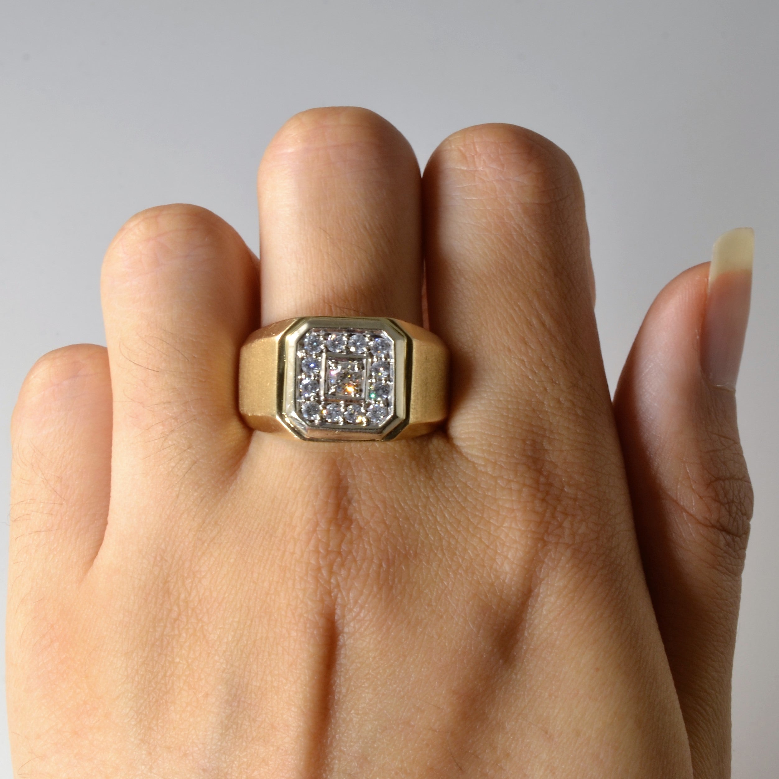 Cluster Set Diamond Ring | 0.45ctw | SZ 10 |