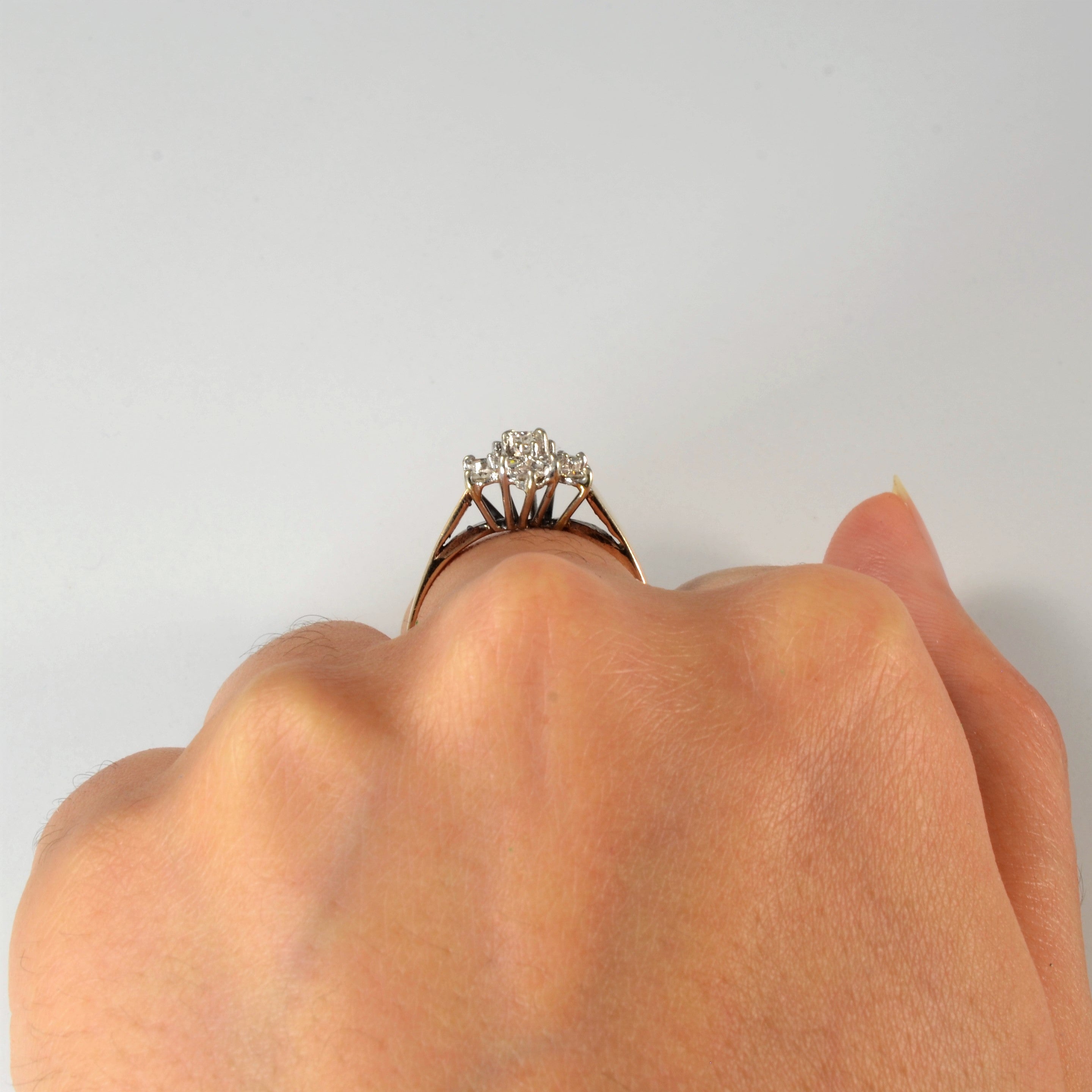 Diamond Cluster Ring | 0.48ctw | SZ 9 |