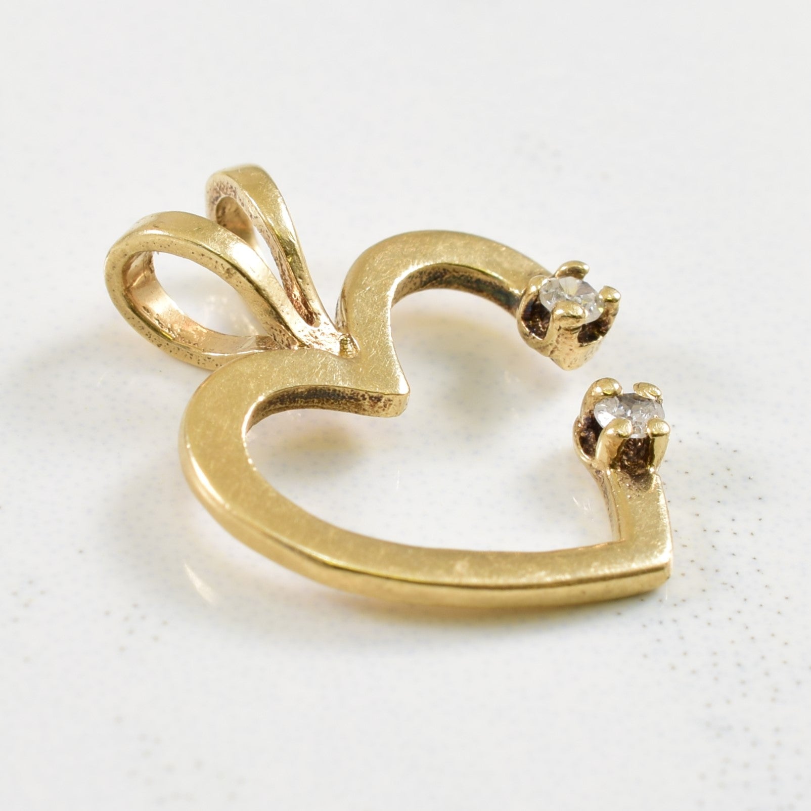 Diamond Heart Pendant | 0.03ct |