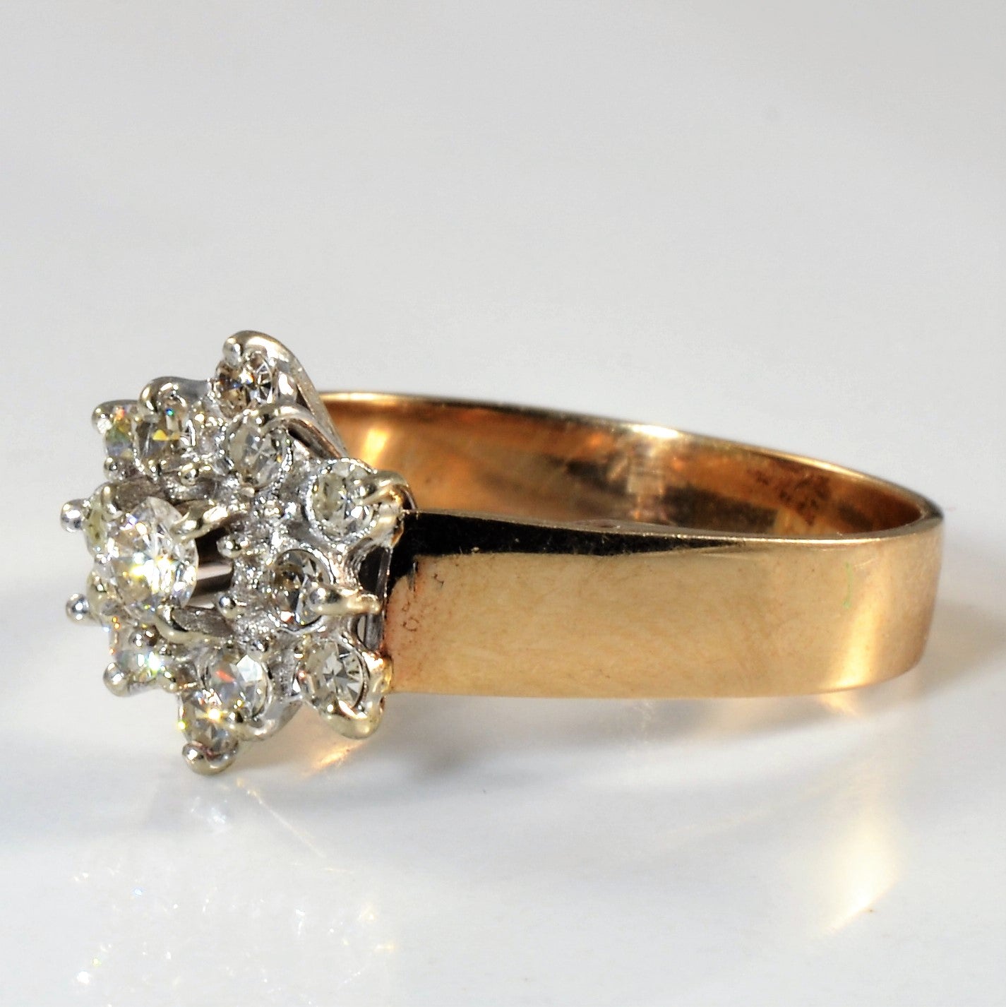 Diamond Cluster Ring | 0.48ctw | SZ 9 |