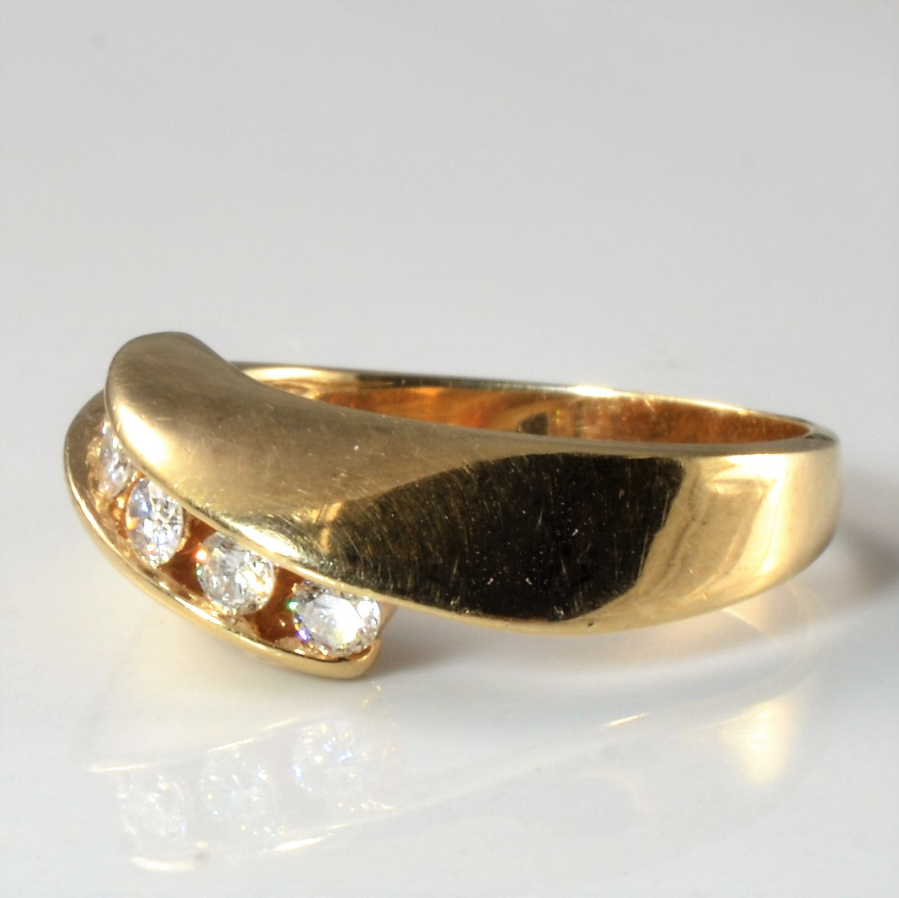 Bypass Channel Set Diamond Ring | 0.30ctw | SZ 6 |
