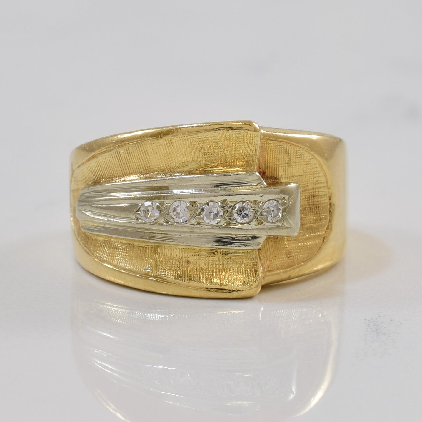 Five Stone Diamond Band | 0.05ctw | SZ 6.75 |