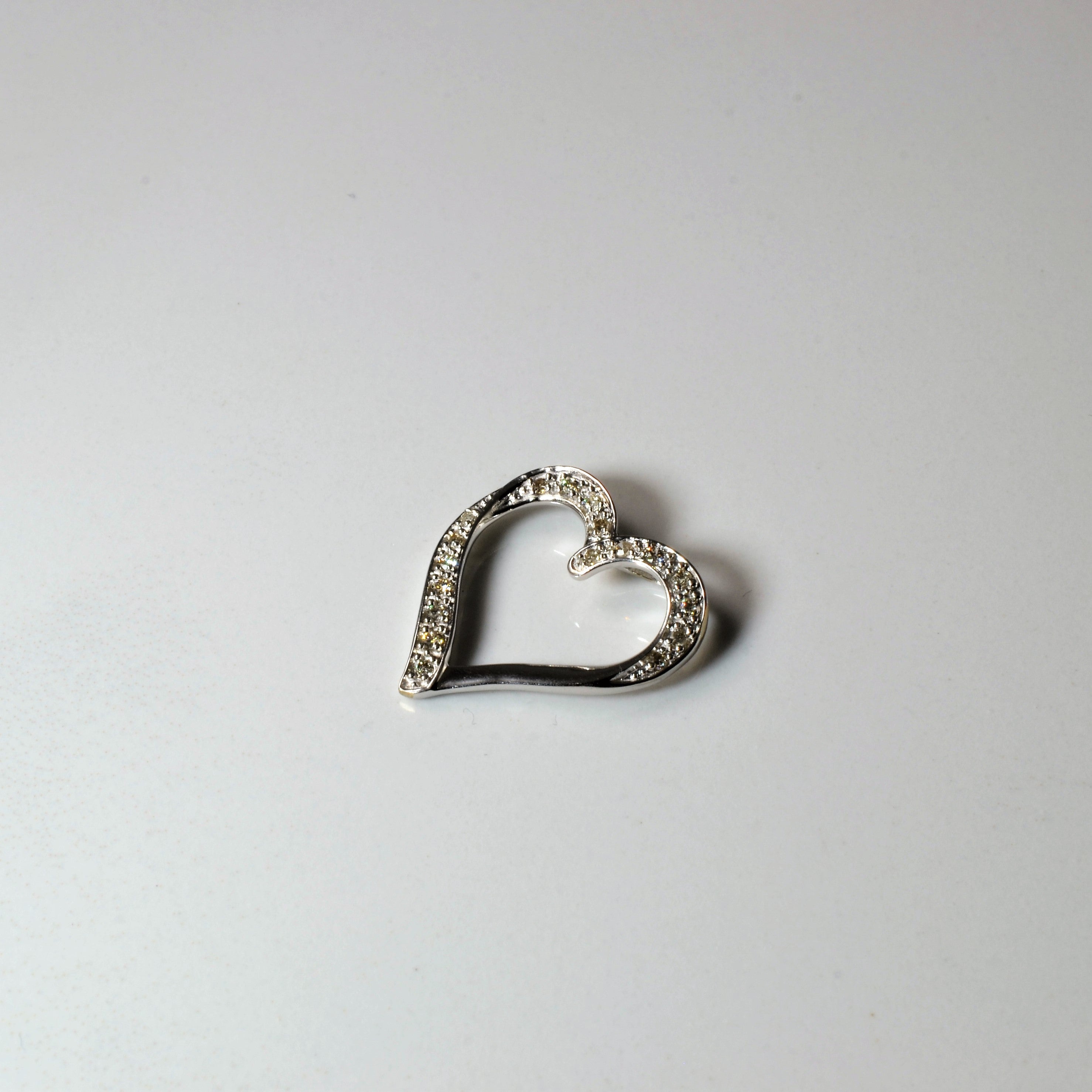 Diamond Heart Pendant | 0.09ctw |