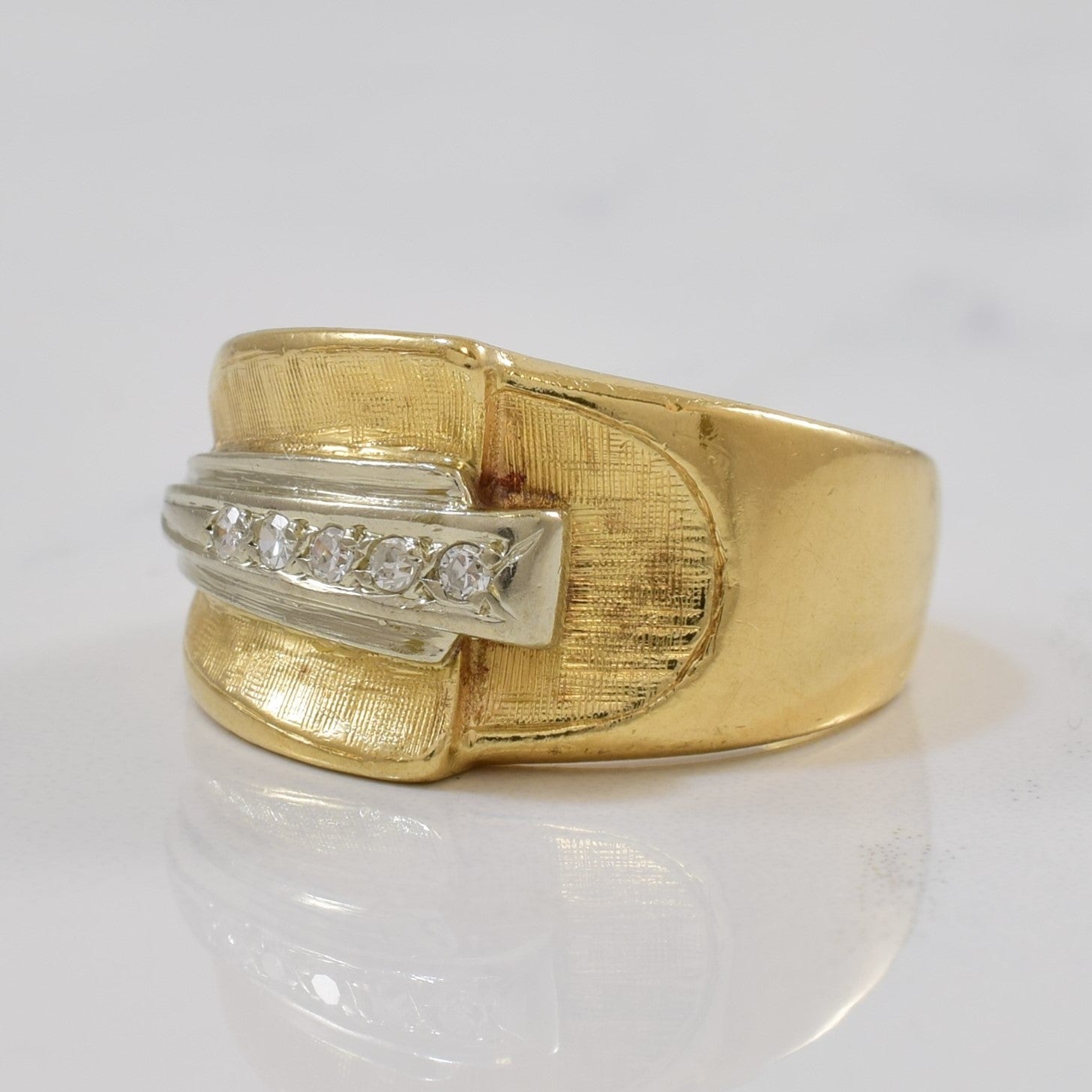 Five Stone Diamond Band | 0.05ctw | SZ 6.75 |