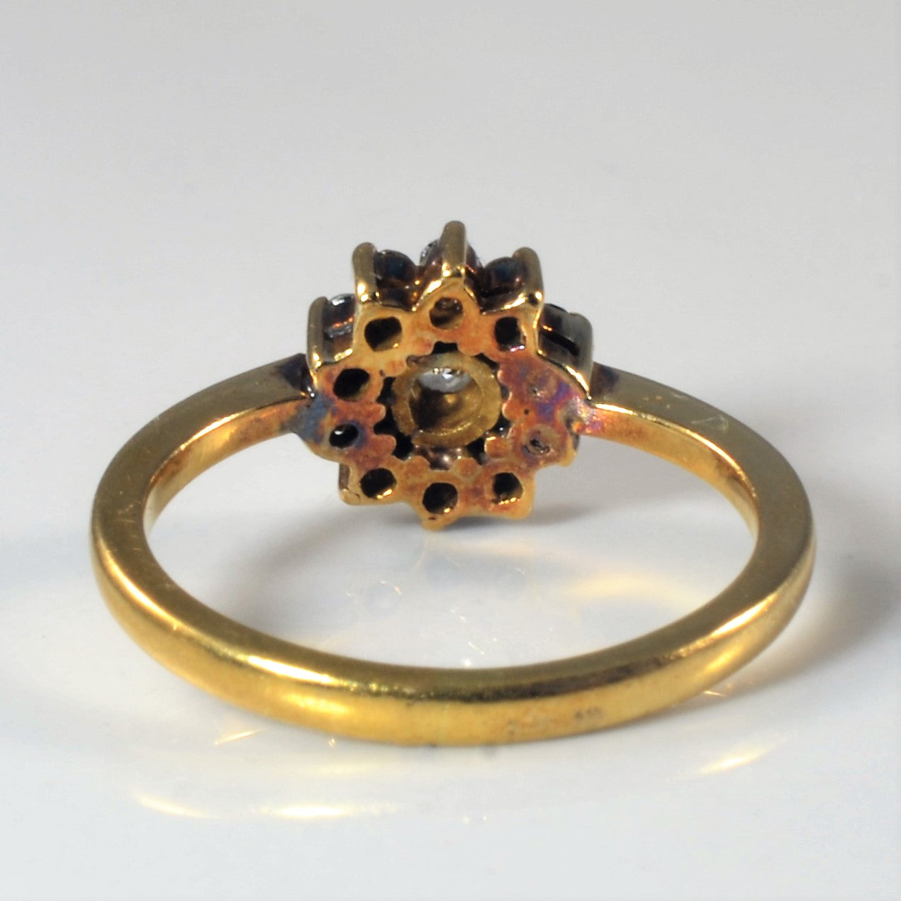 Low Profile Diamond Cluster Ring | 0.32ctw | SZ 5 |