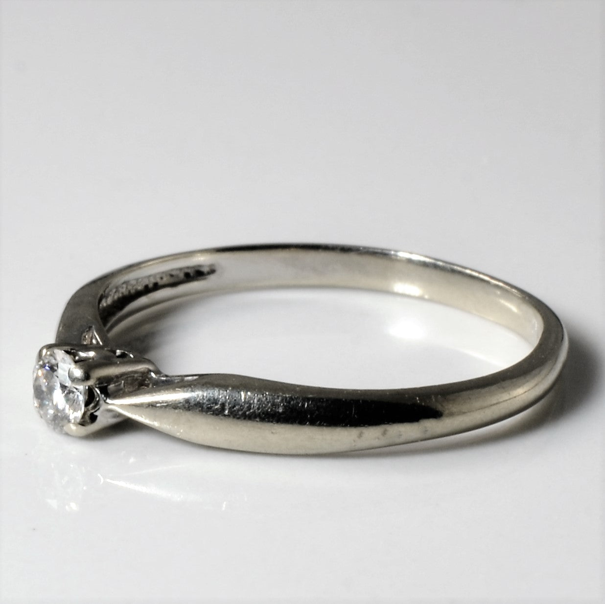 Solitaire Diamond Ring | 0.10ct | SZ 6.75 |