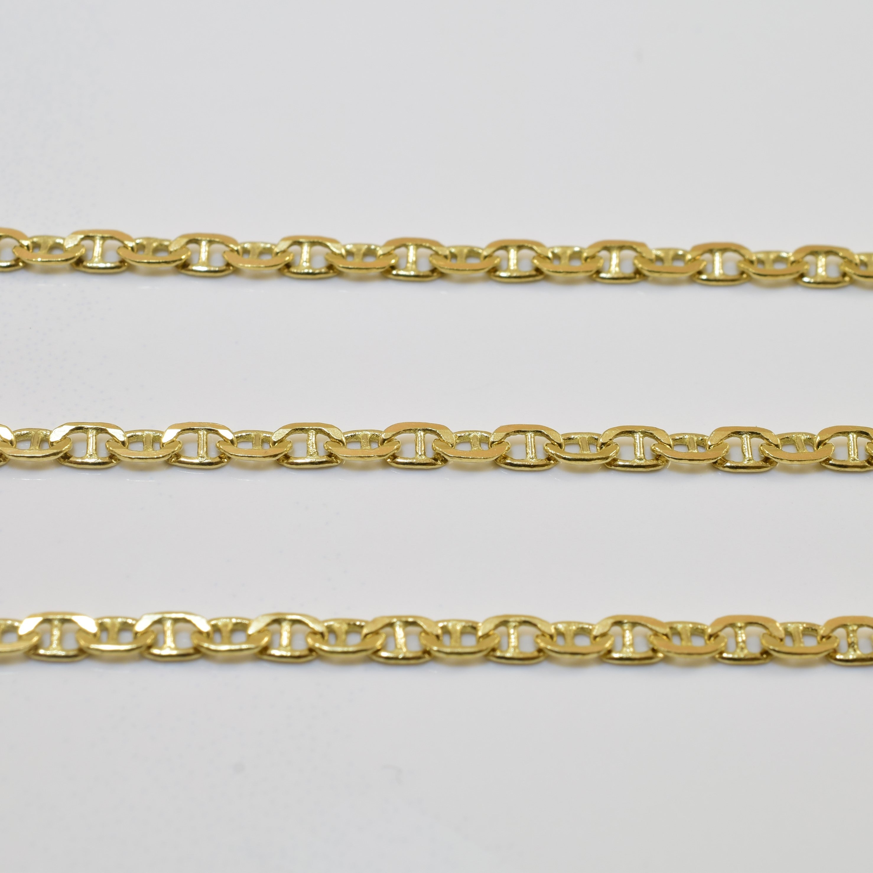 14k Yellow Gold Anchor Chain | 20" |