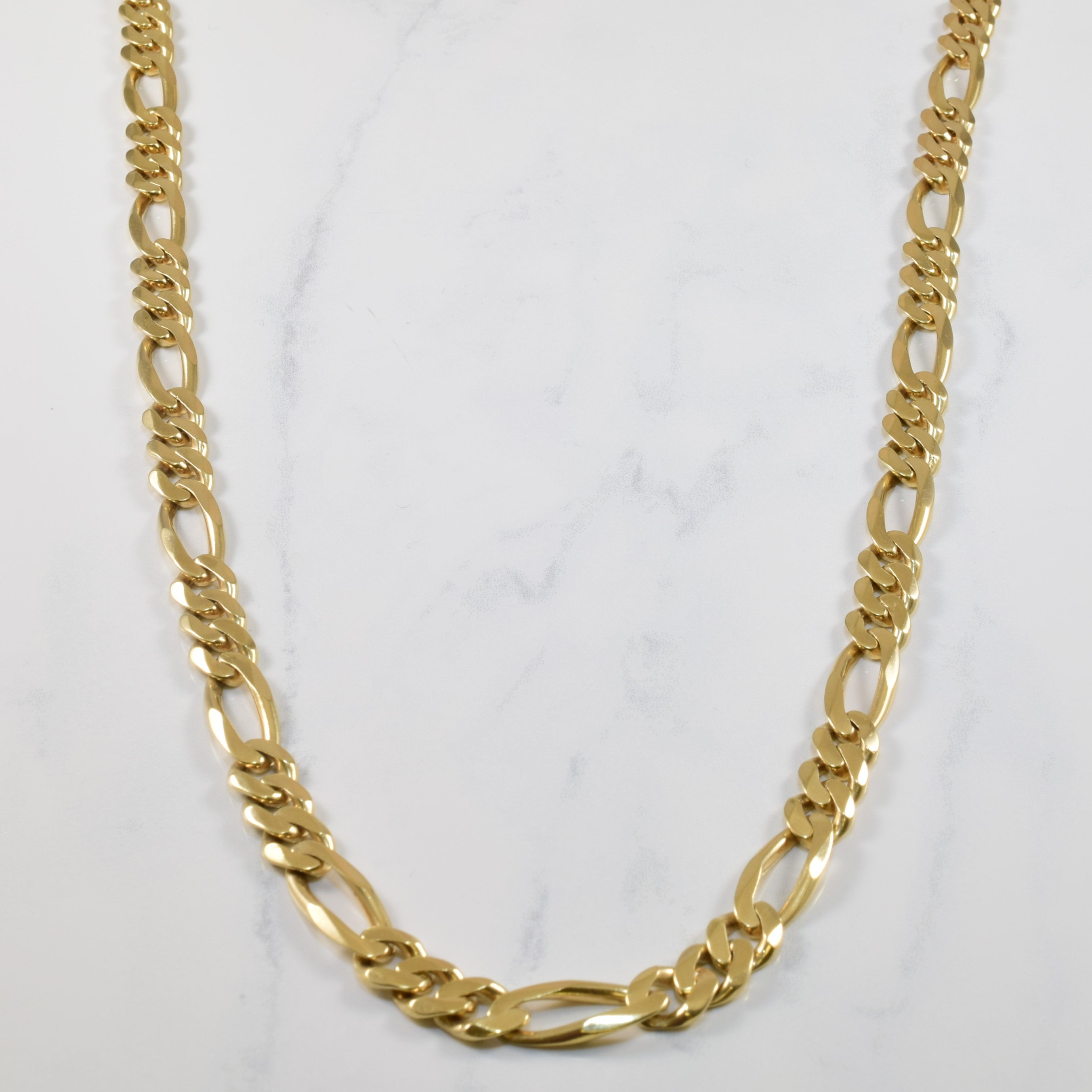 14k Yellow Gold Figaro Chain | 24" |