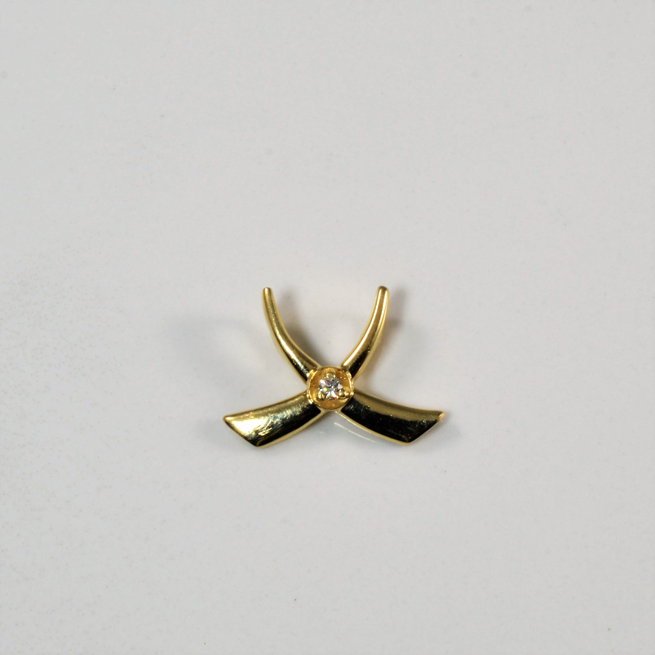 Abstract Diamond Pendant | 0.03ct |