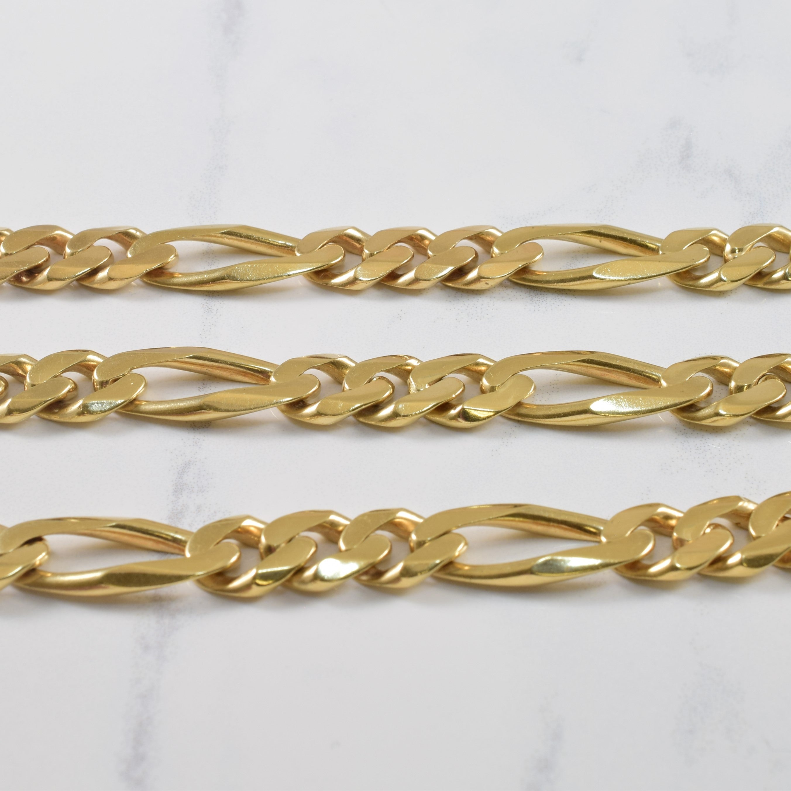14k Yellow Gold Figaro Chain | 24" |
