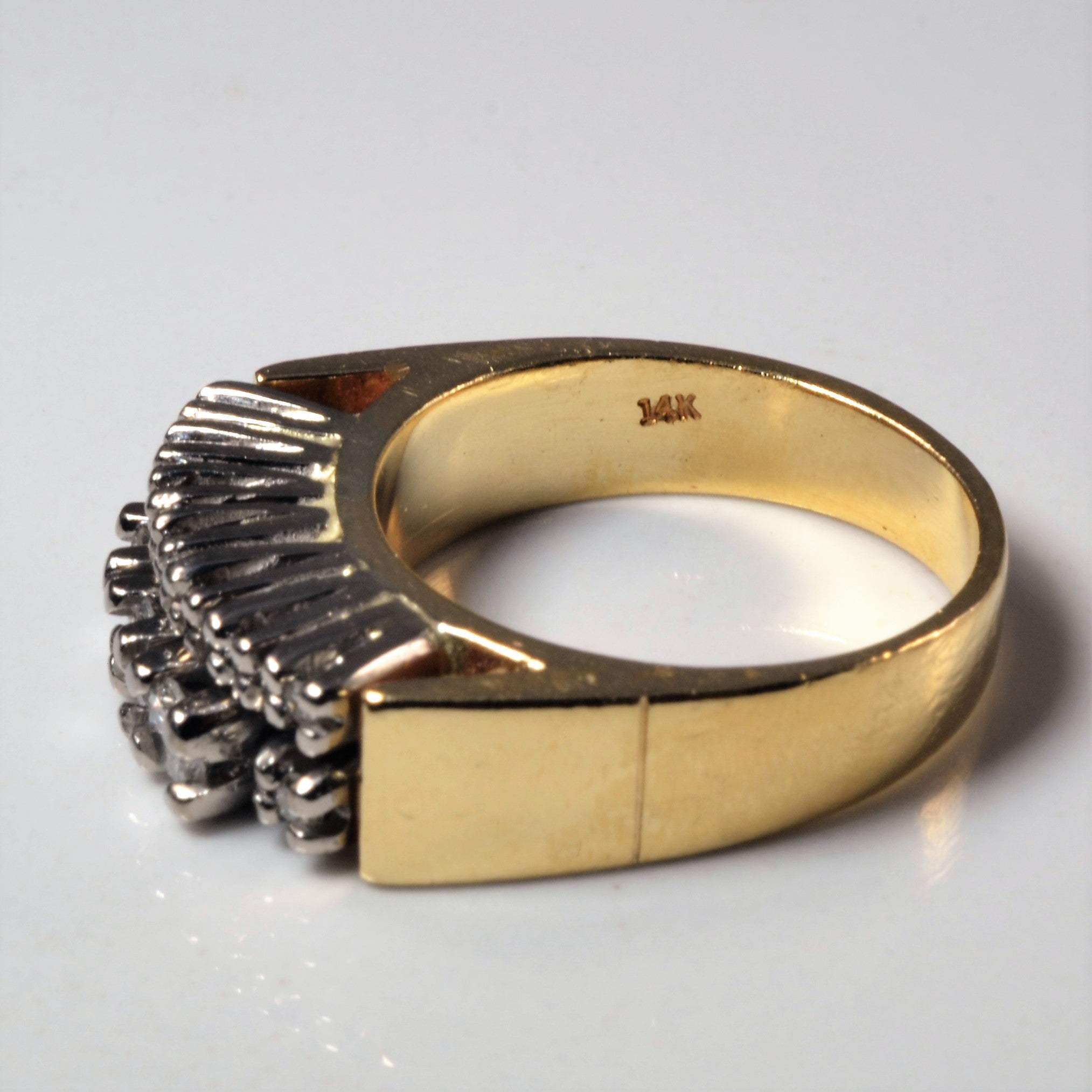 Double Row Diamond Ring | 0.57ctw | SZ 7 |
