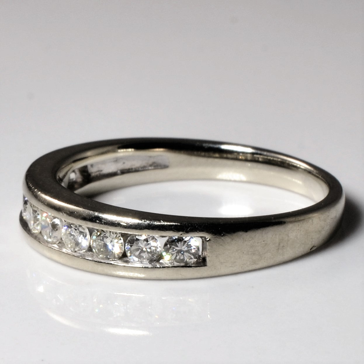 Channel Set Diamond Band | 0.45ctw | SZ 6.5 |