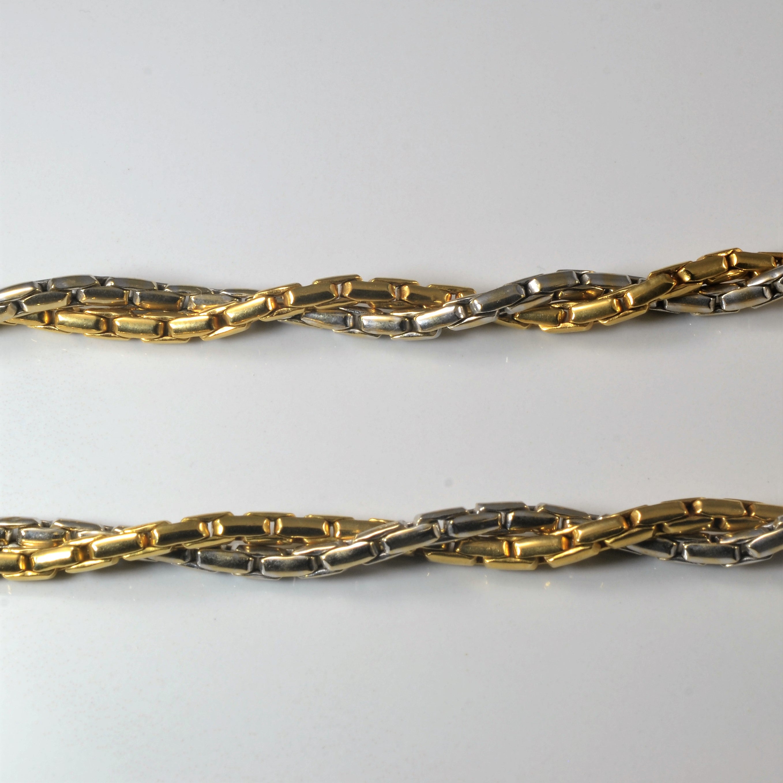 Birks' Braided Two Tone Twisted Chain | 18" |