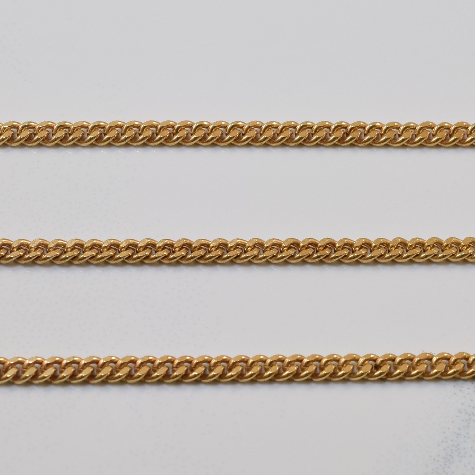 10k Yellow Gold Curb Chain | 24" |