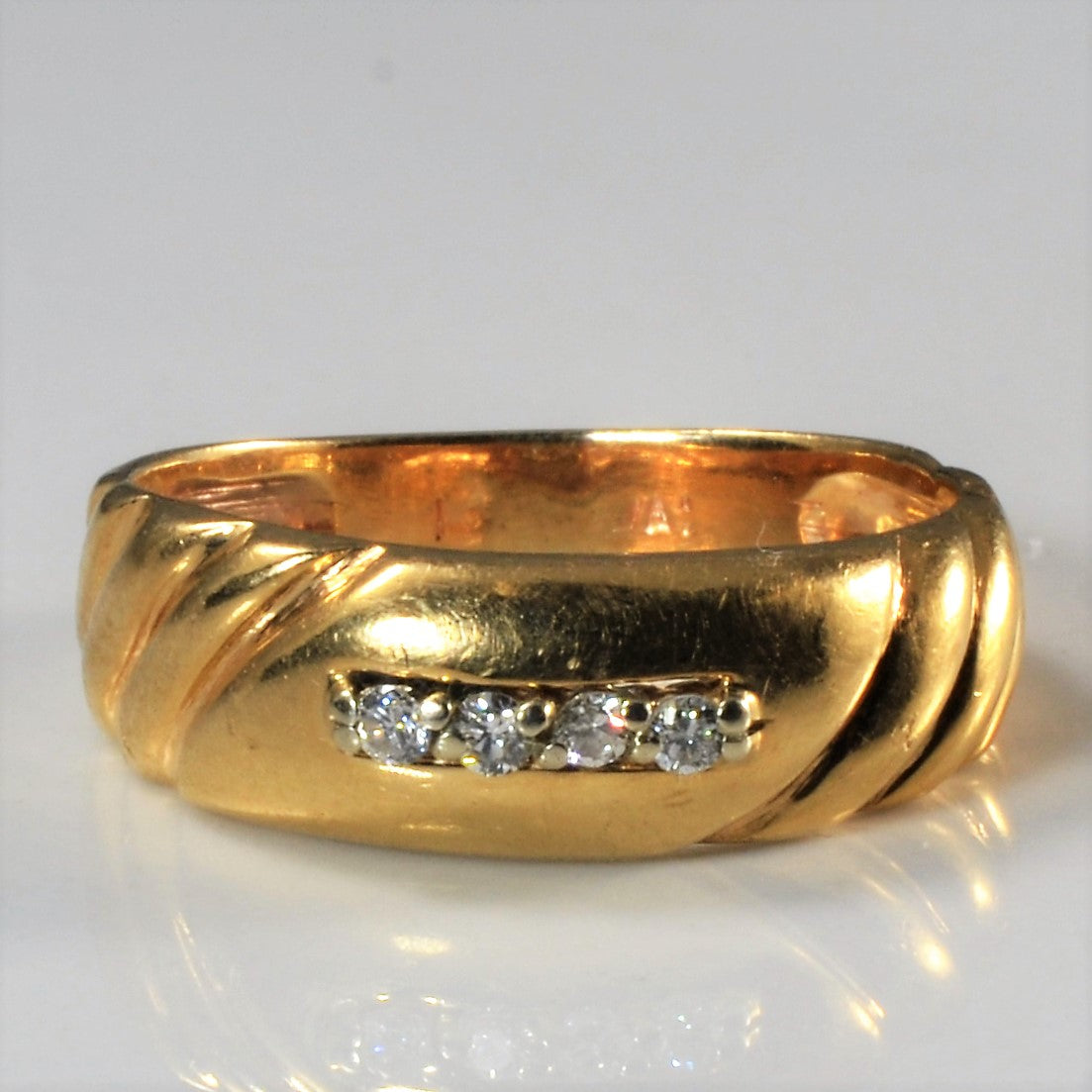 Four Stone Diamond Ring | 0.08 ctw | SZ 8.5 |