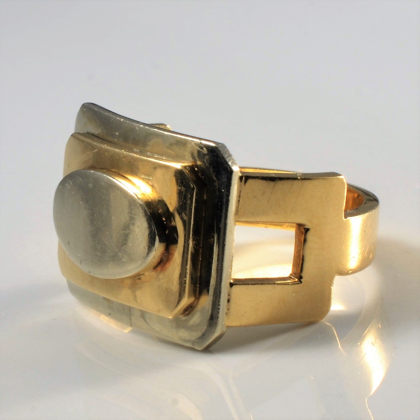 Oval Plate Signet Ring | SZ 8 |