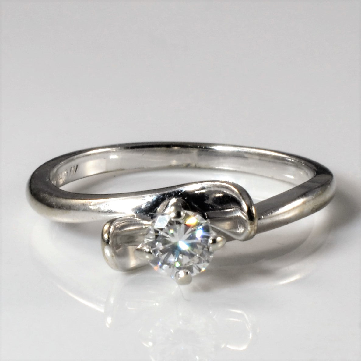 High Set Solitaire Diamond Ring | 0.25ct | SZ 6 |