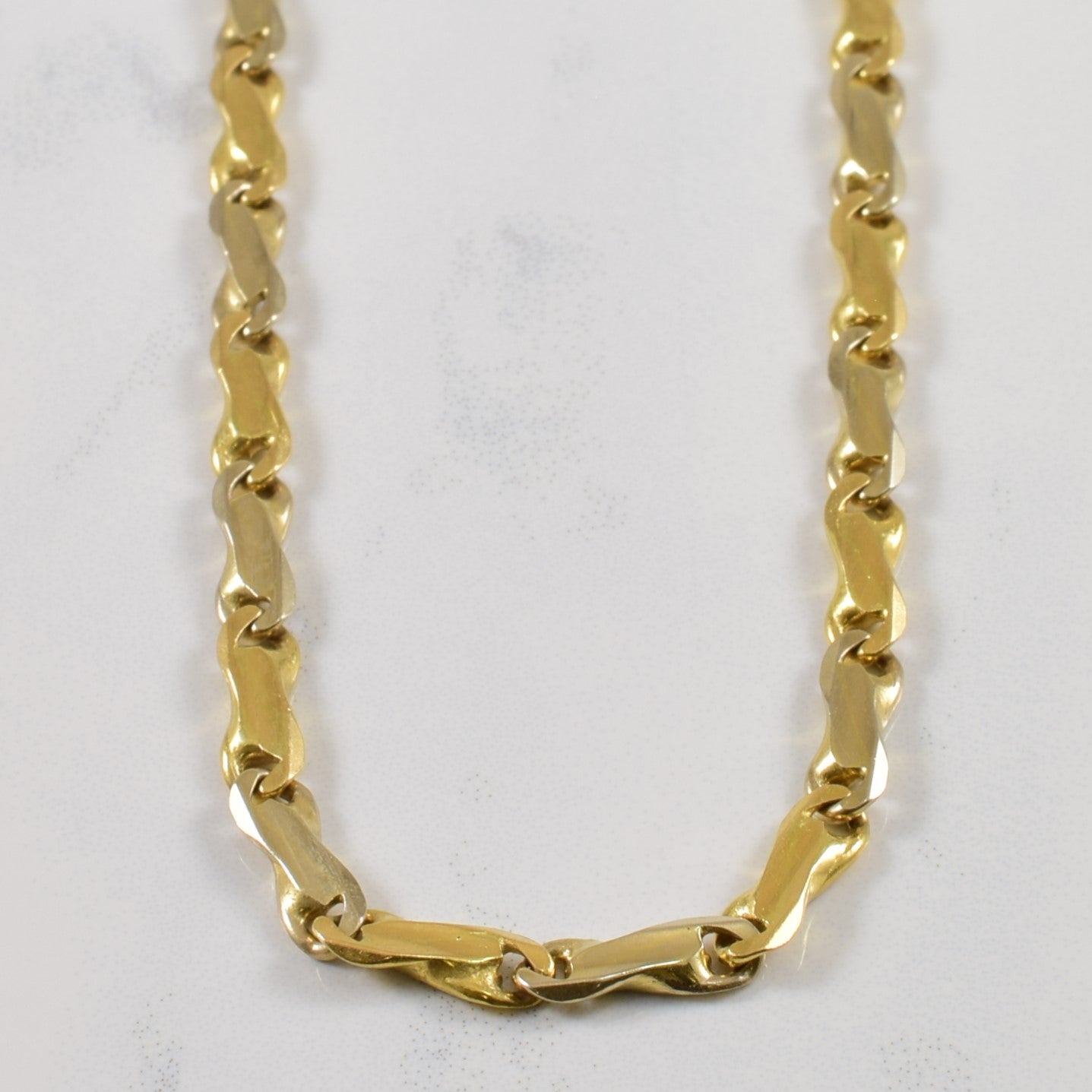 18k Yellow Gold Fancy Chain | 20" |