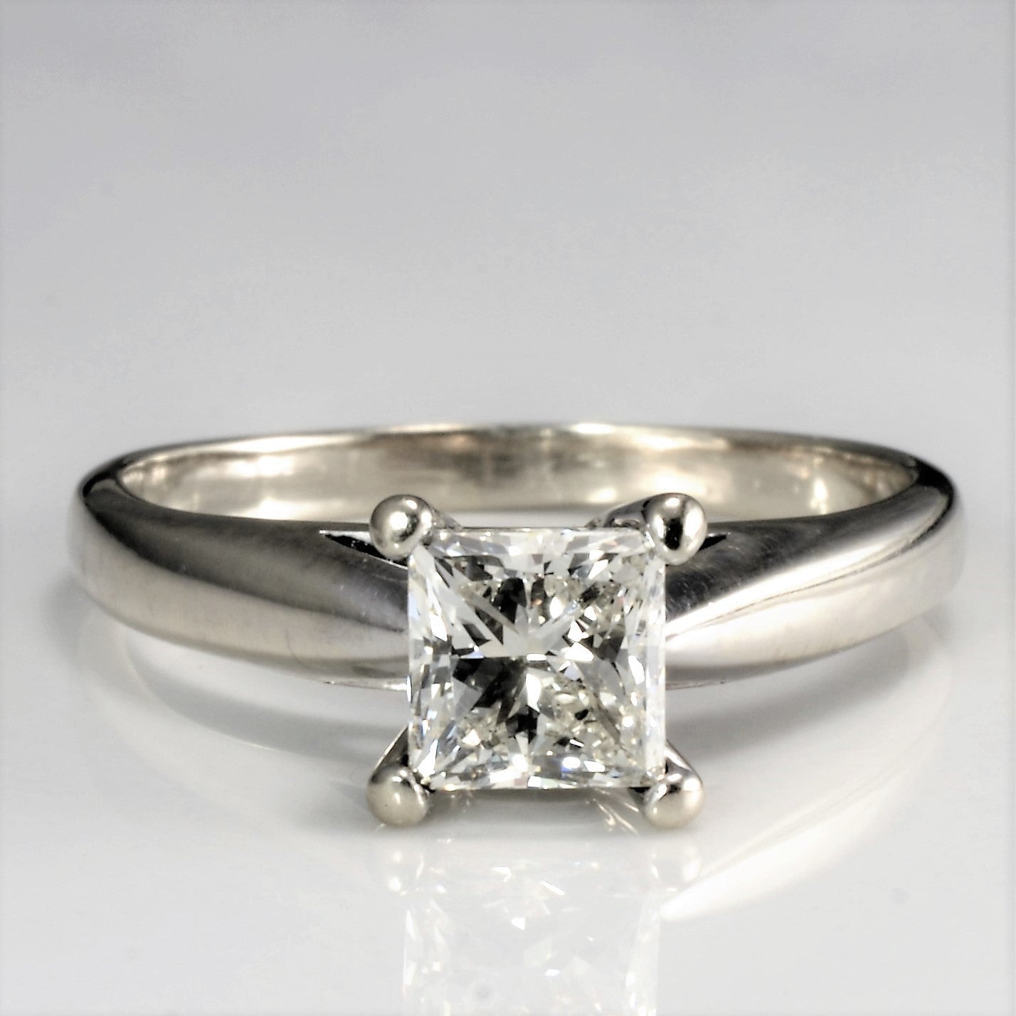 Princess Cut Diamond Ring | 1.00 ct | SI2, J | SZ 7.75 |