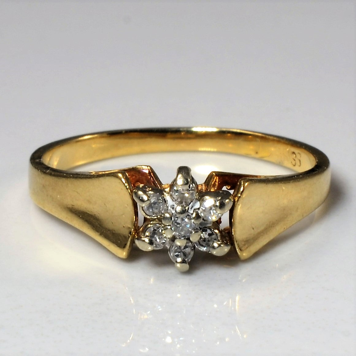 Cluster Set Diamond Ring | 0.07ctw | SZ 5.25 |