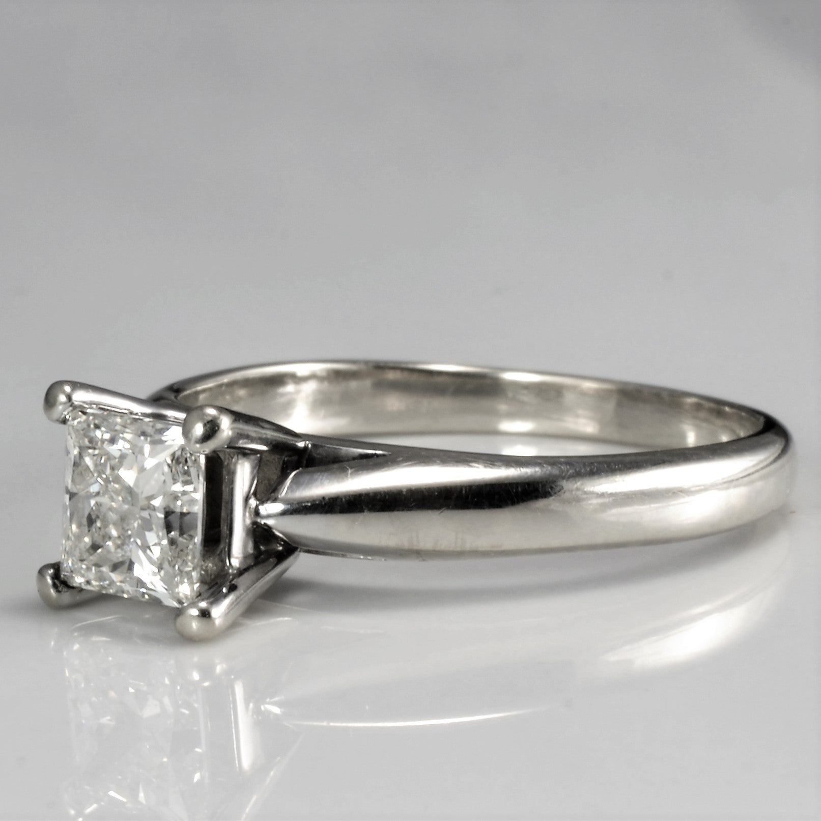 Princess Cut Diamond Ring | 1.00 ct | SI2, J | SZ 7.75 |