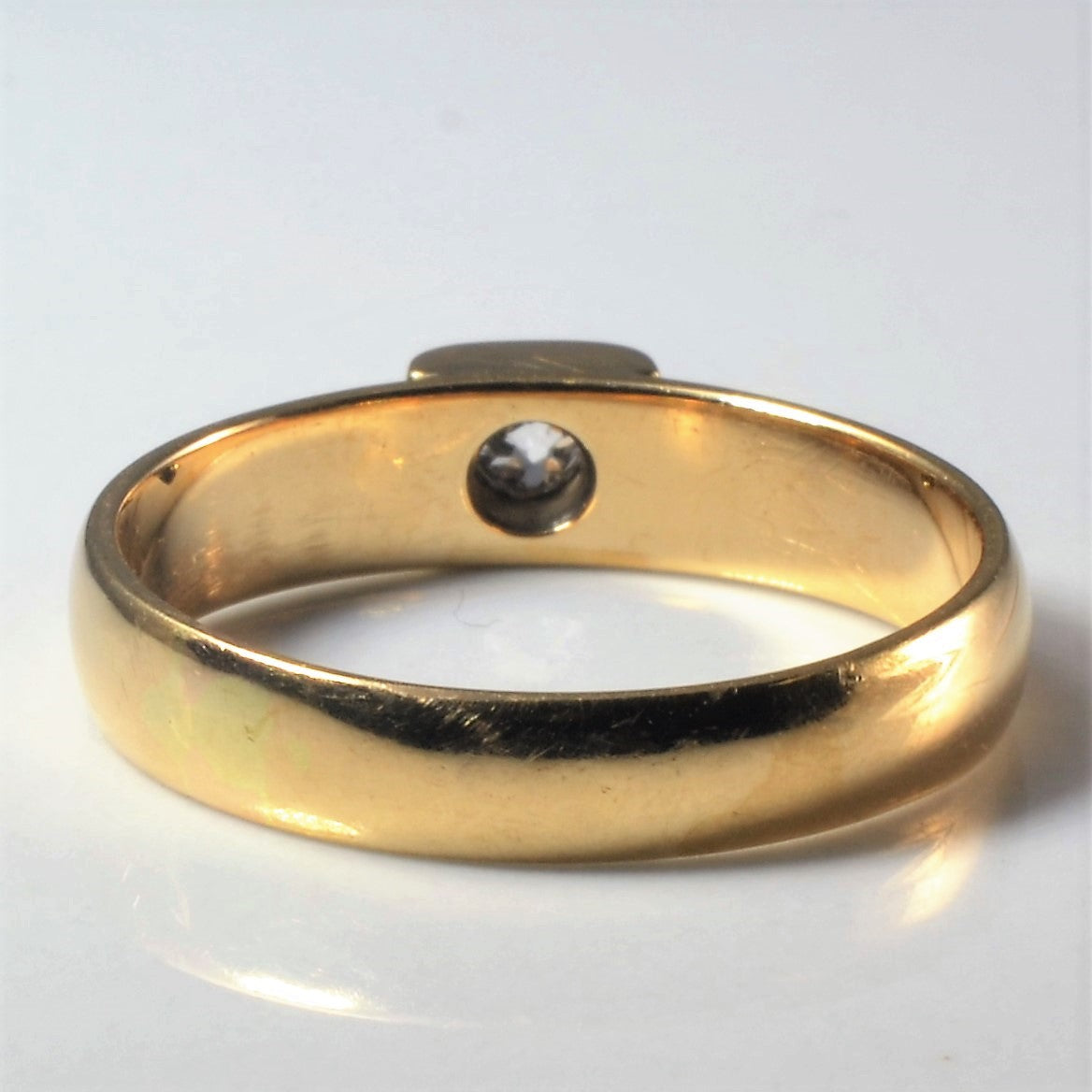 Solitaire Old Mine Diamond Ring | 0.11ct | SZ 7 |
