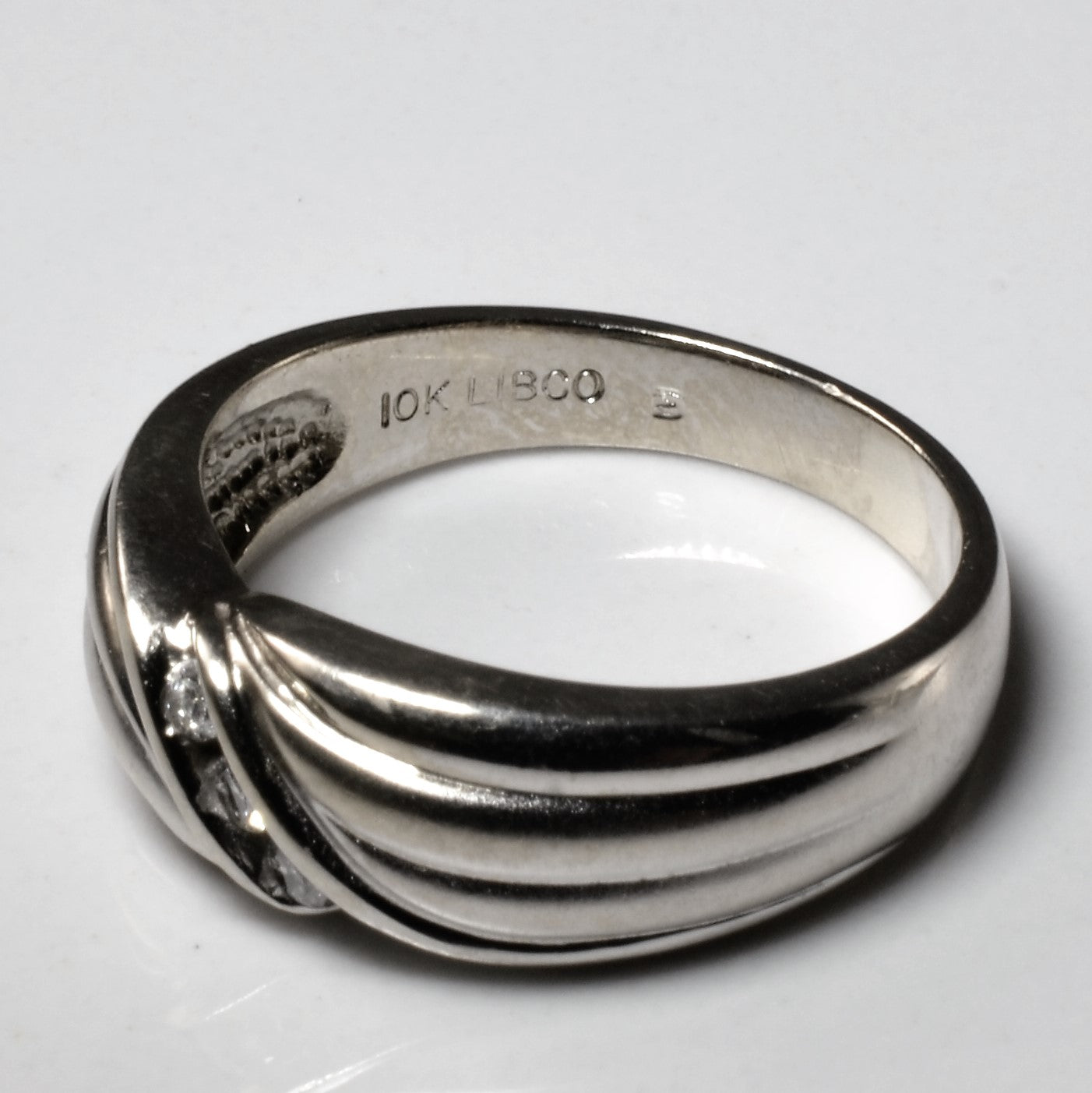 Bypass Channel Diamond Band | 0.075ctw | SZ 7 |
