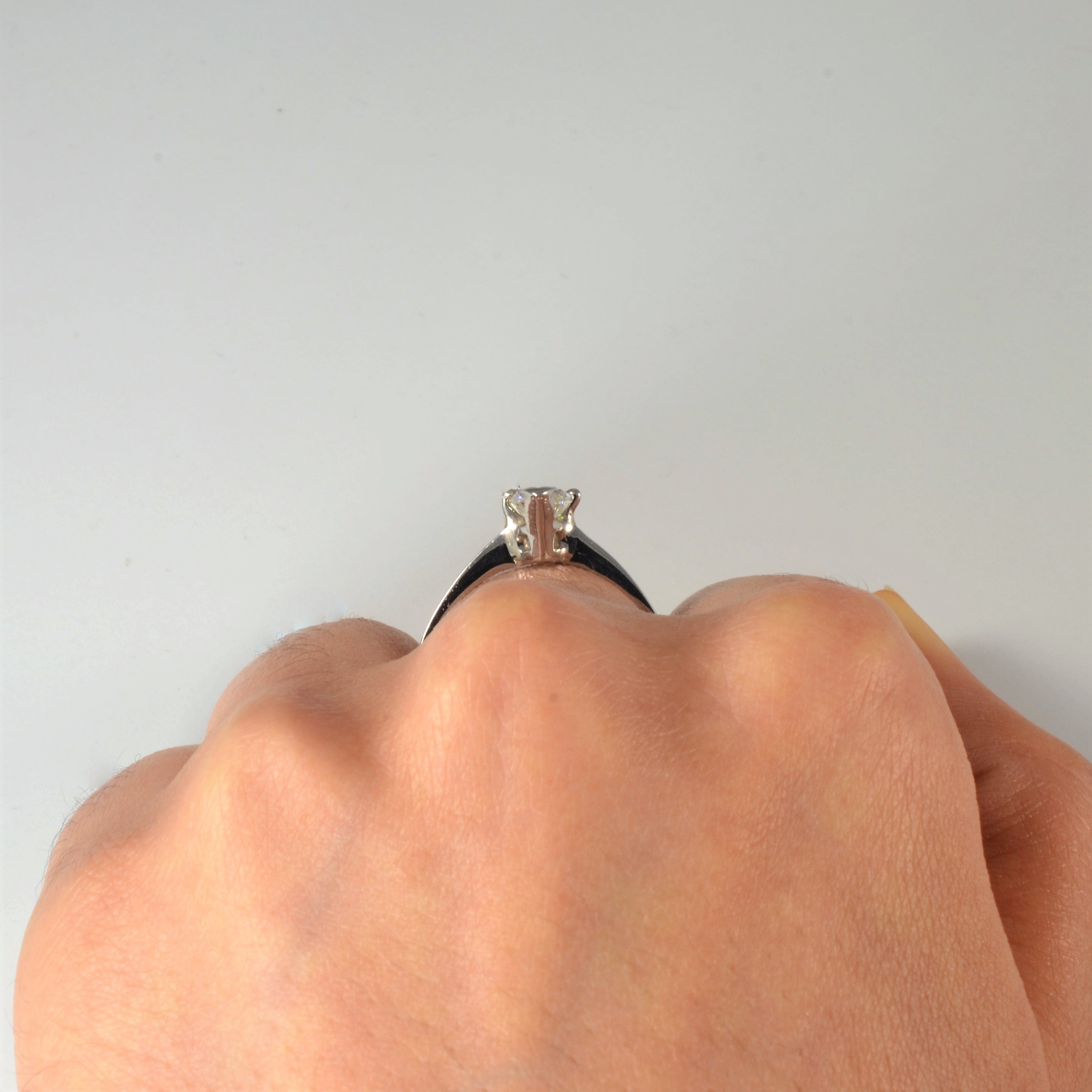Solitaire Marquise Diamond Engagement Ring | 1.00ct | SZ 9.5 |