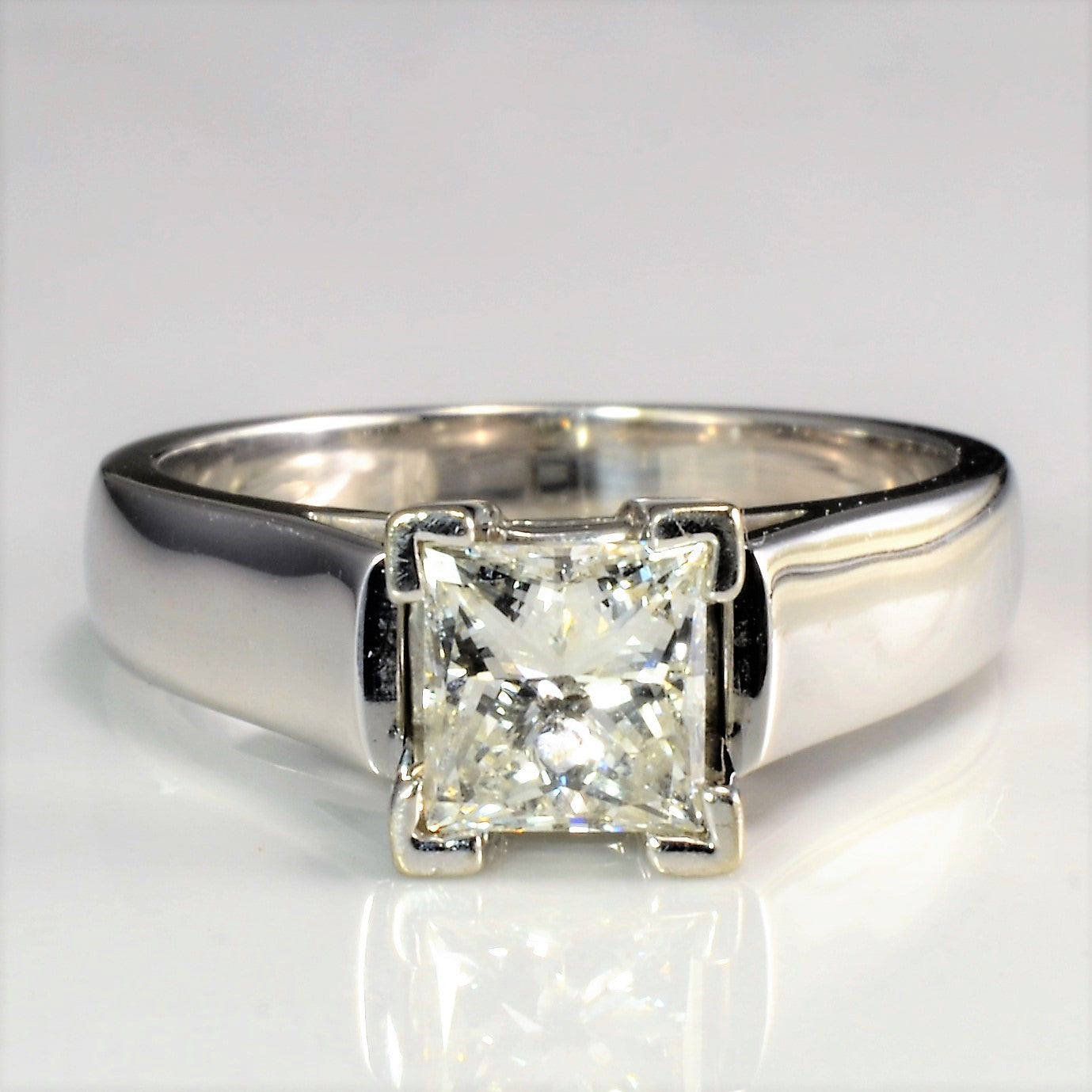 Tapered Princess Diamond Engagement Ring | 1.07 ctw, SZ 6.25 |