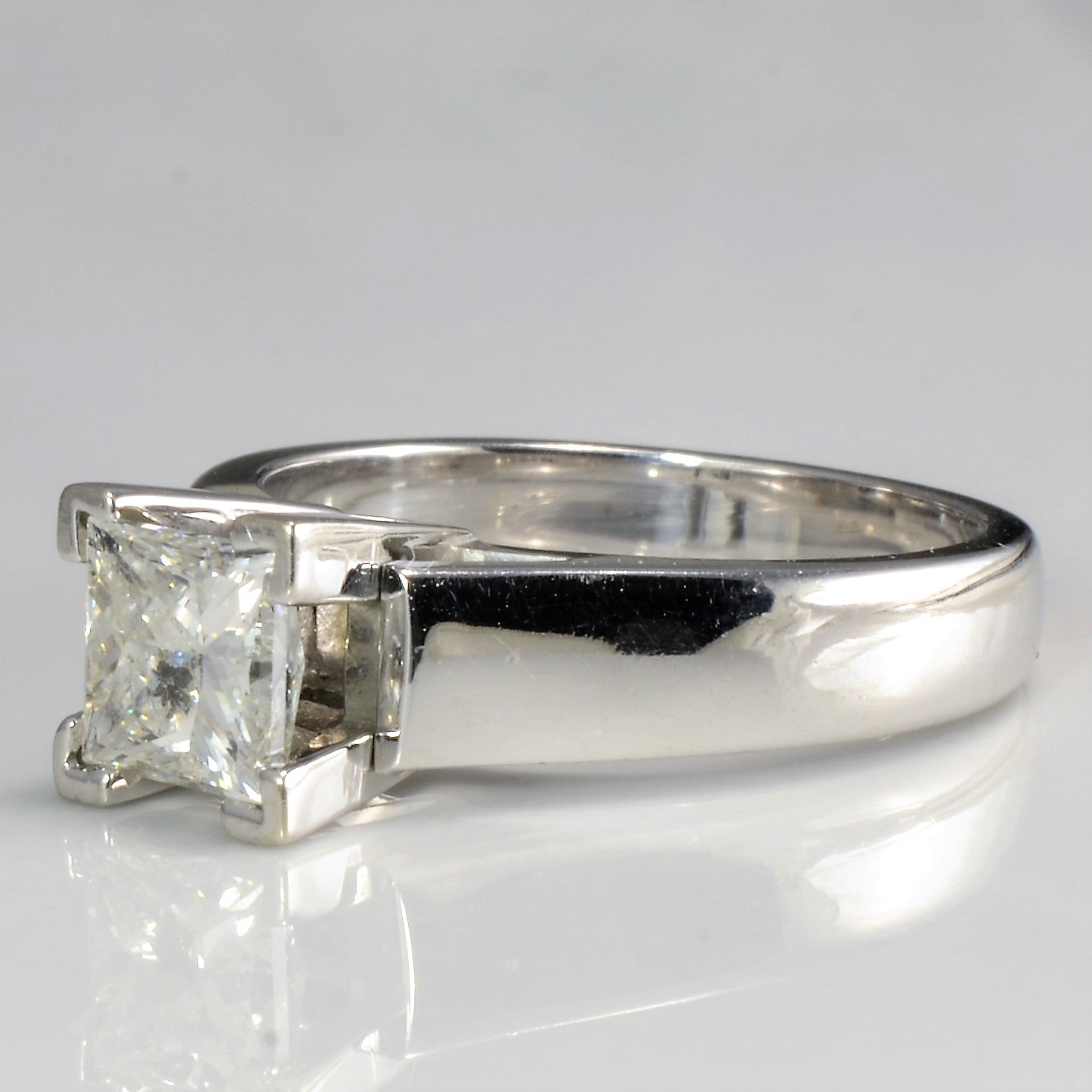 Tapered Princess Diamond Engagement Ring | 1.07 ctw, SZ 6.25 |