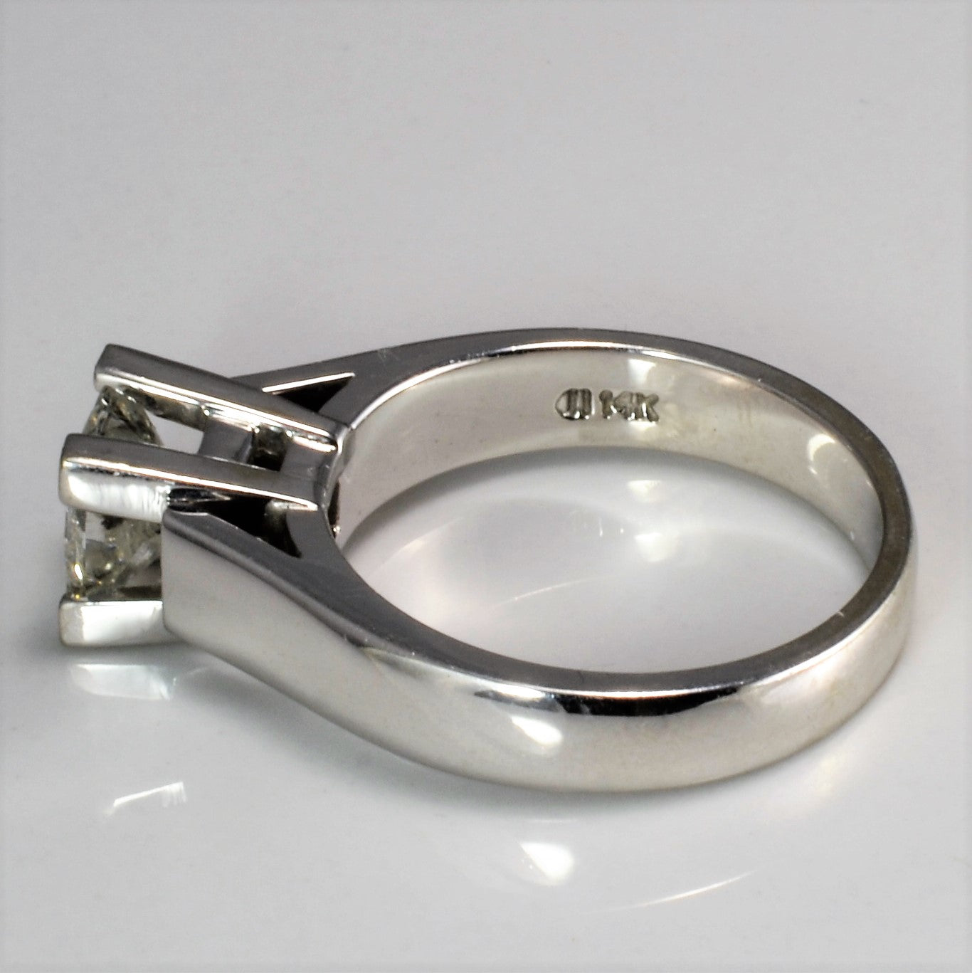 Tapered Princess Diamond Engagement Ring | 1.07 ctw, SZ 6.25 |