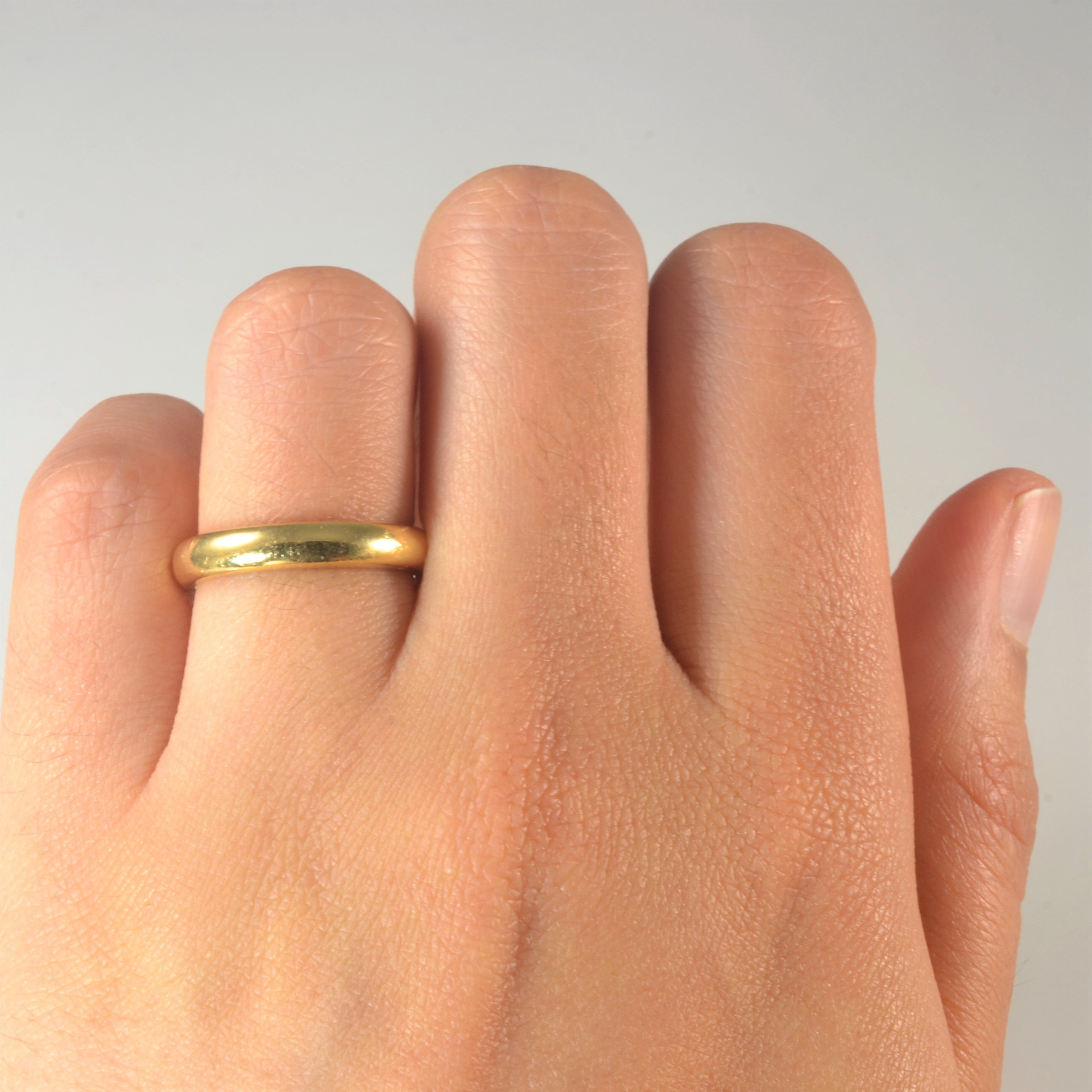 Classic Yellow Gold Band | SZ 5.75 |