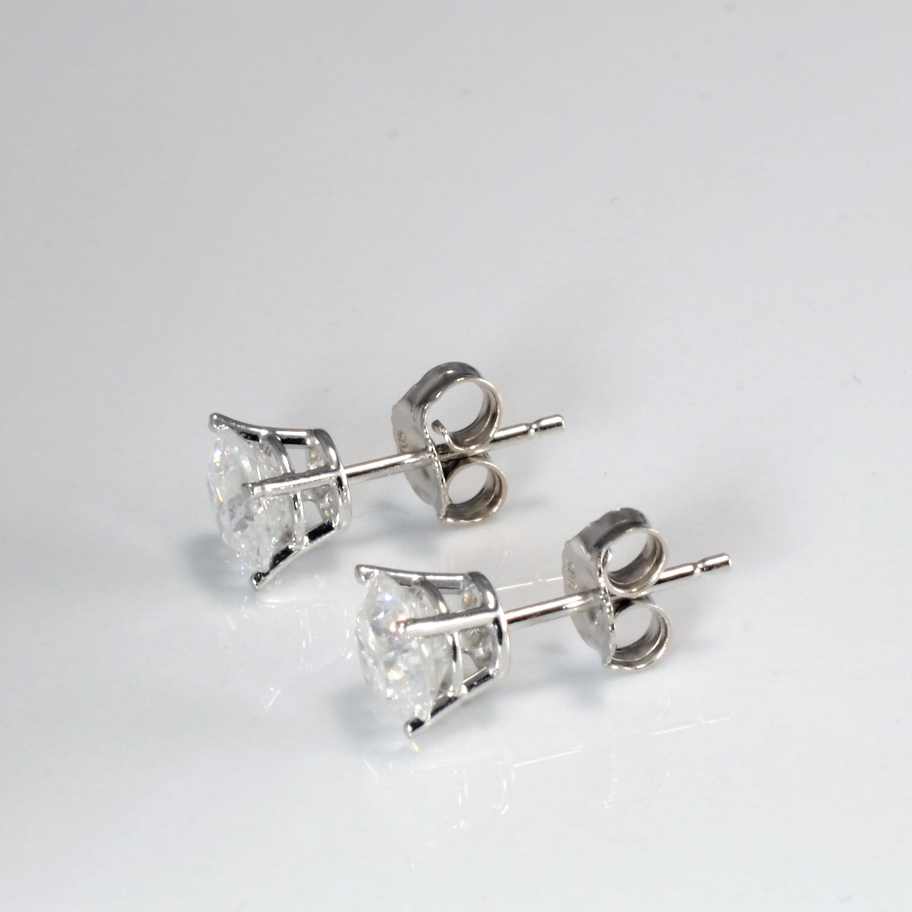 Boucles d'oreilles puces en diamant | 1,50 ct |