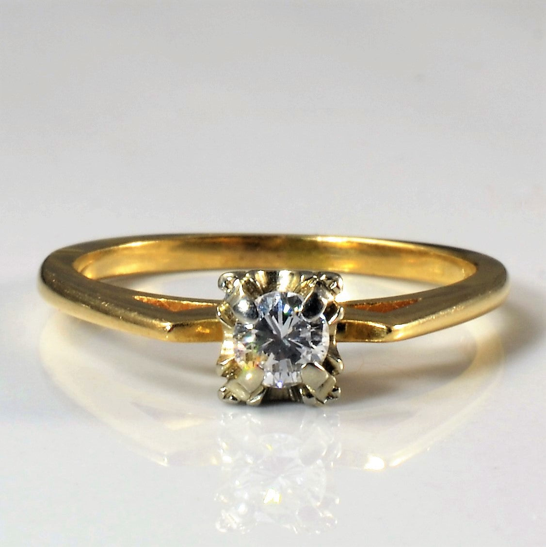 Solitaire Diamond Ring | 0.20ct | SZ 7 |