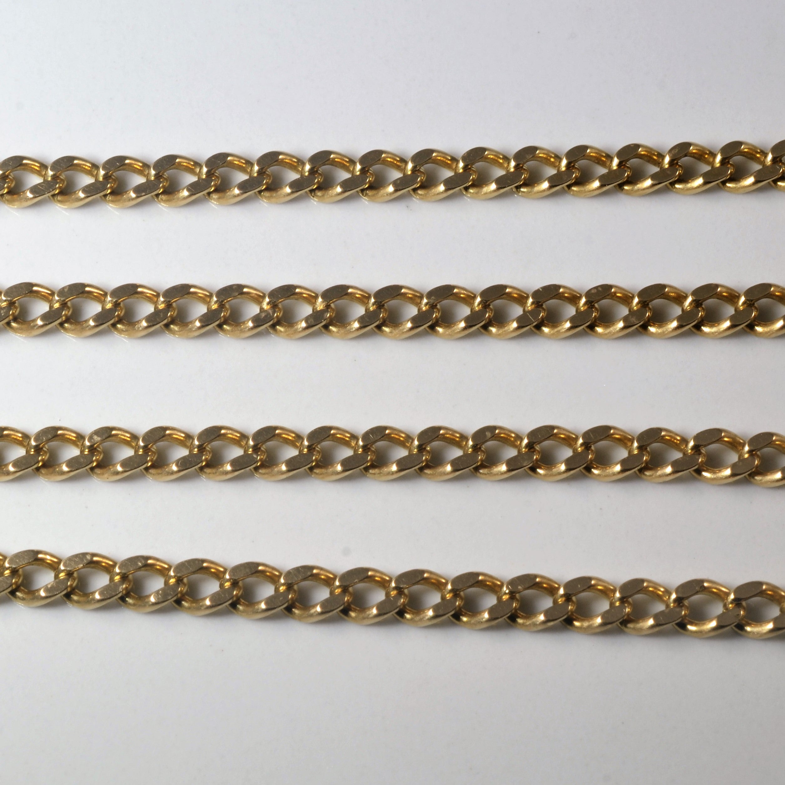 10k Yellow Gold Curb Chain | 23" |
