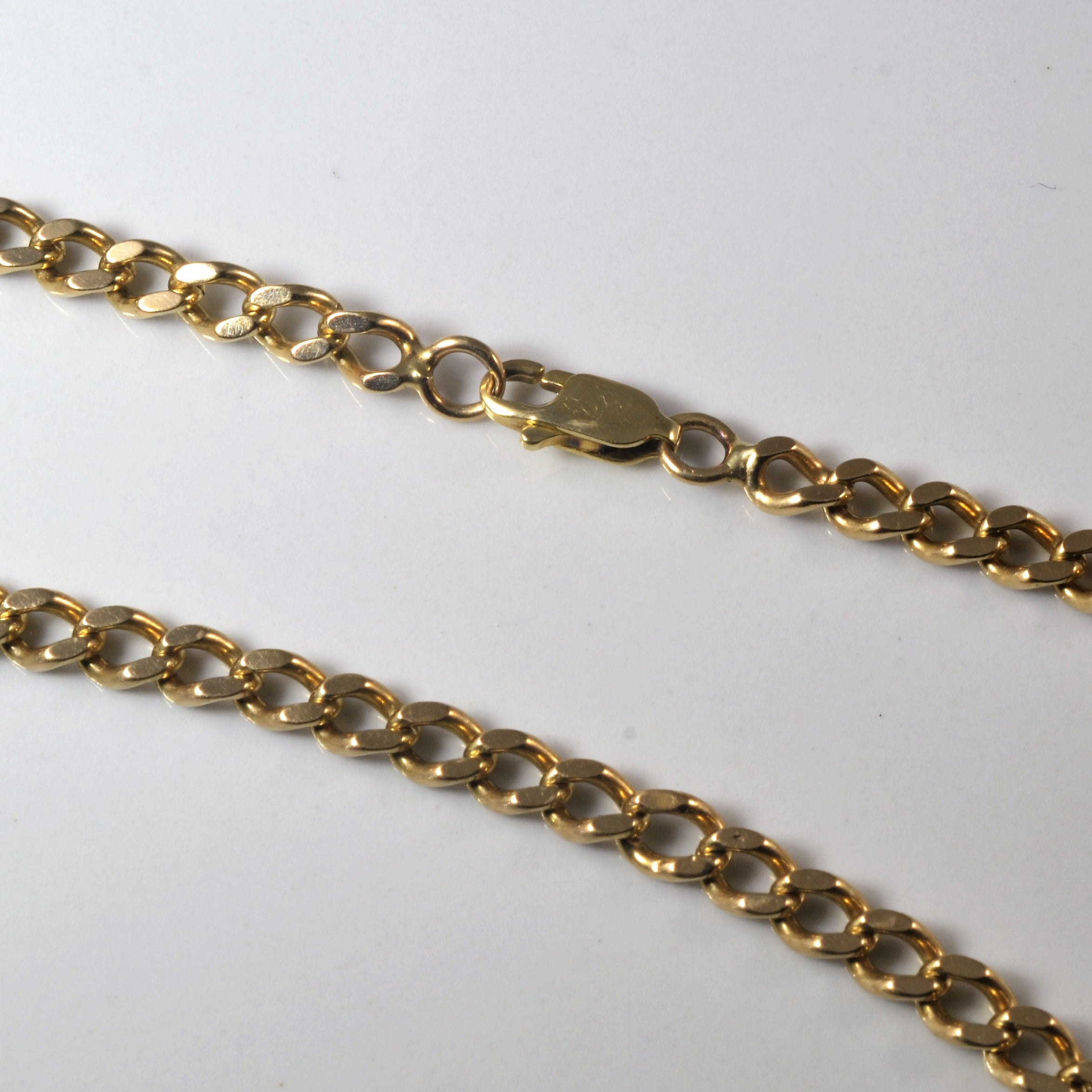 10k Yellow Gold Curb Chain | 23" |