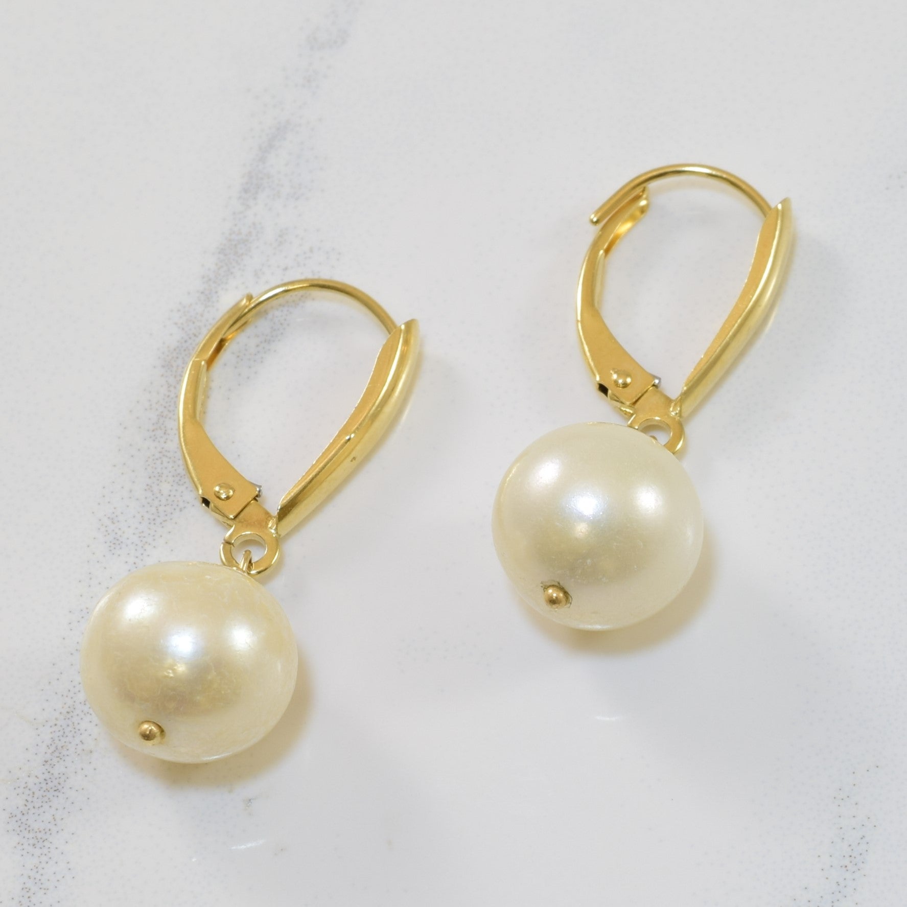 Pearl Dangle Earrings | 12.0ctw |