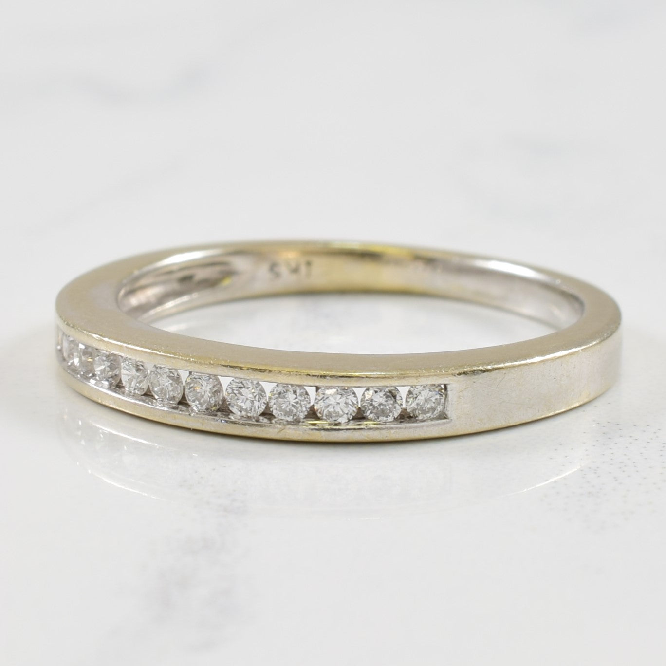 Channel Set Diamond Band | 0.15ctw | SZ 6 |